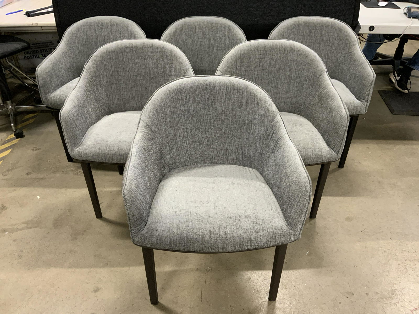 MCM Set 6 Dining Arm Chairs (1 of 10)