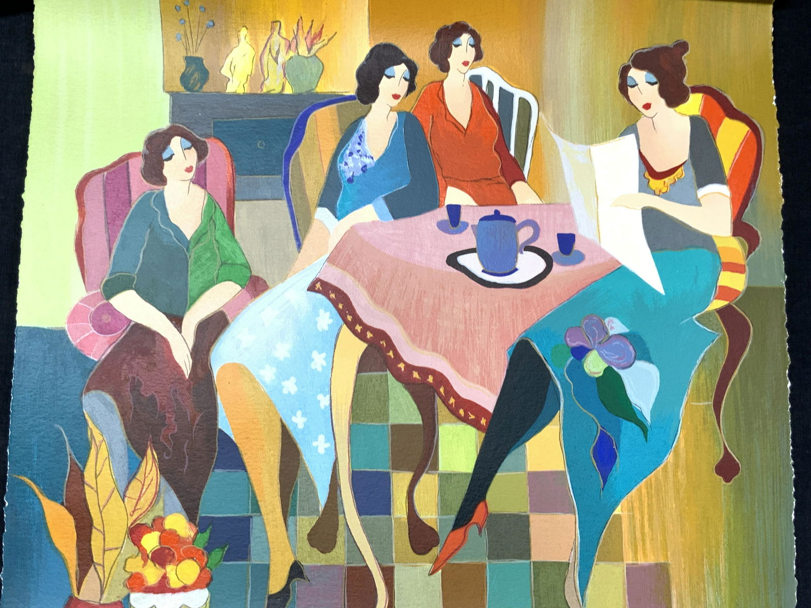 TARKAY Story Time Deckle Edge Silk Screen (1 of 11)