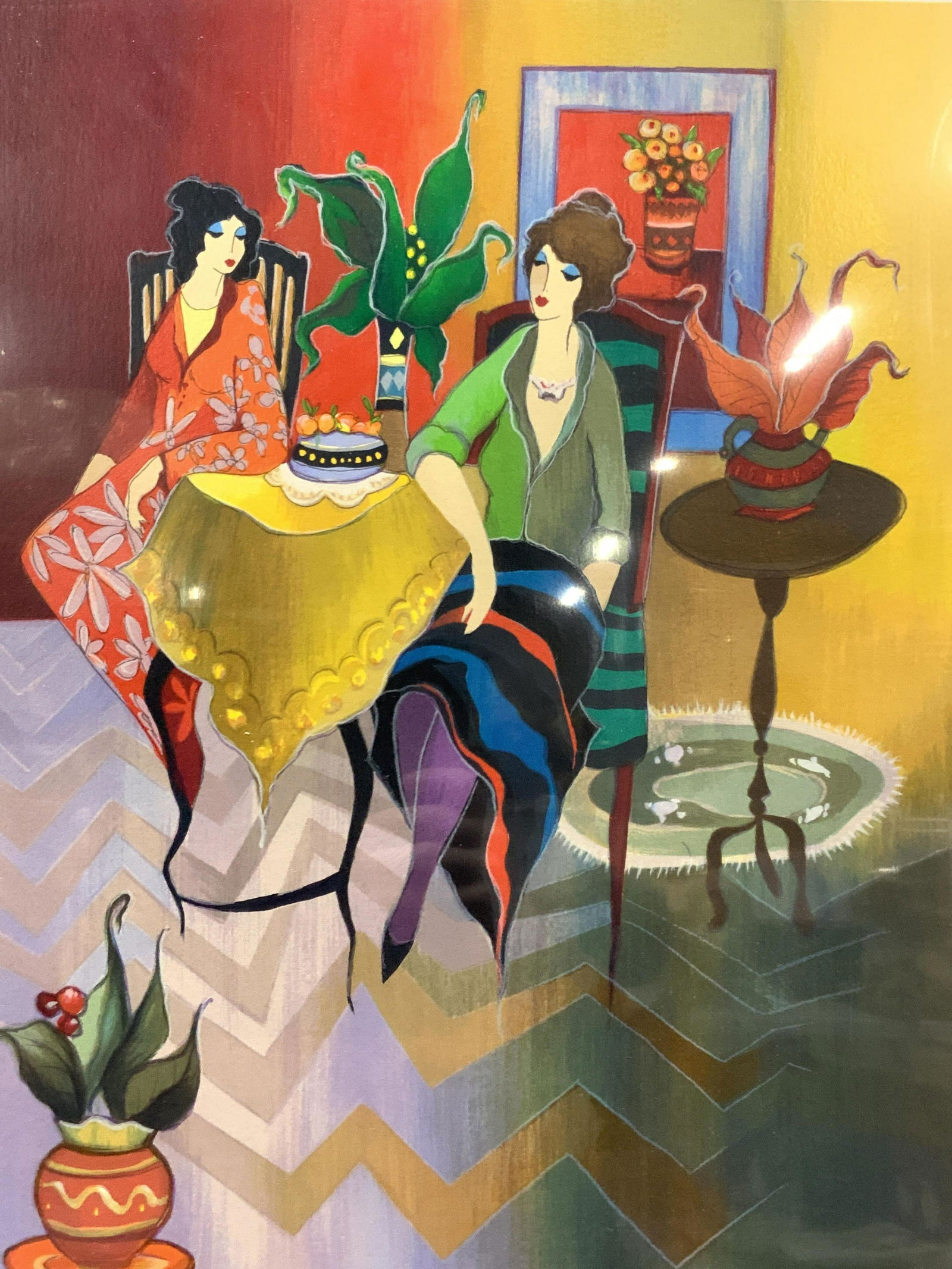 ATTR TARKAY Signed Rachelle & Naomi Silk Screen (1 of 12)