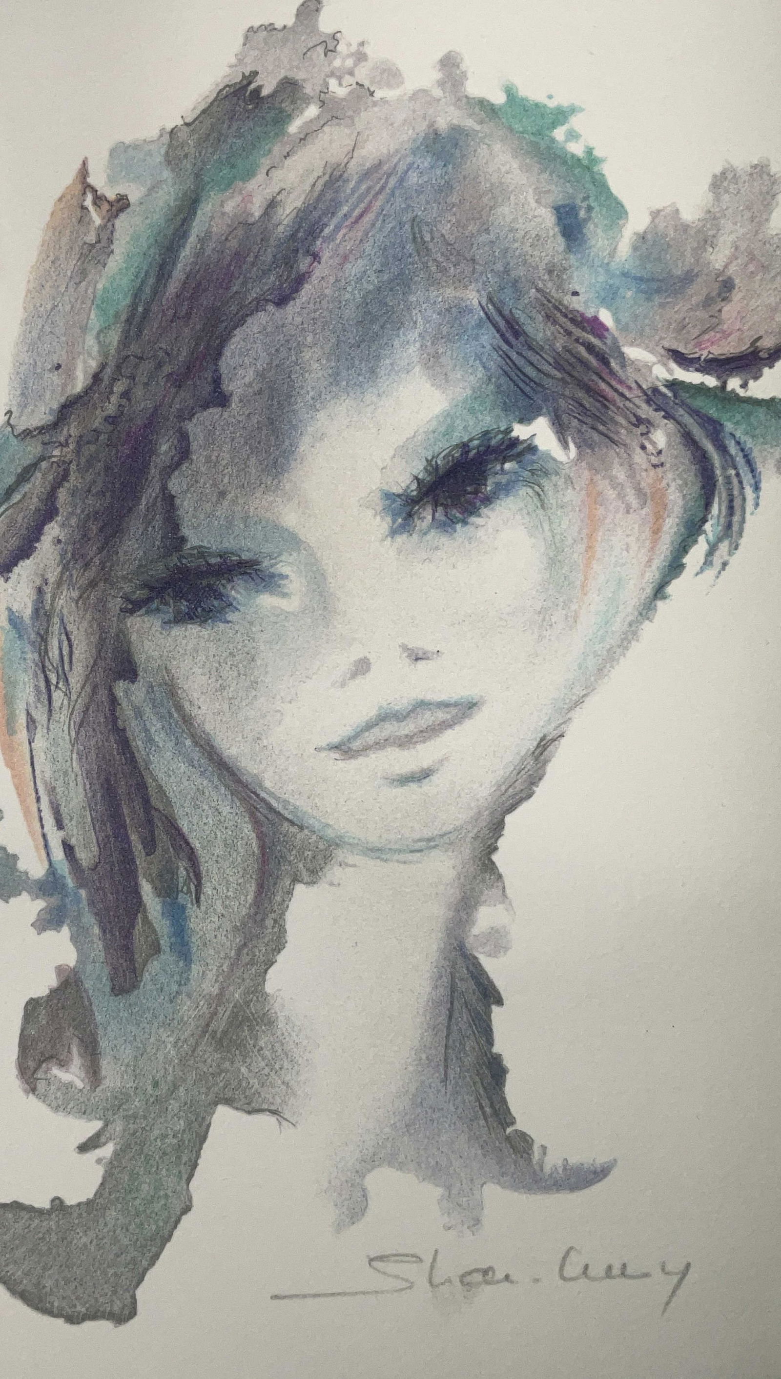 Shan Merry, Signed Limited Litho on Wove Paper (1 of 8)