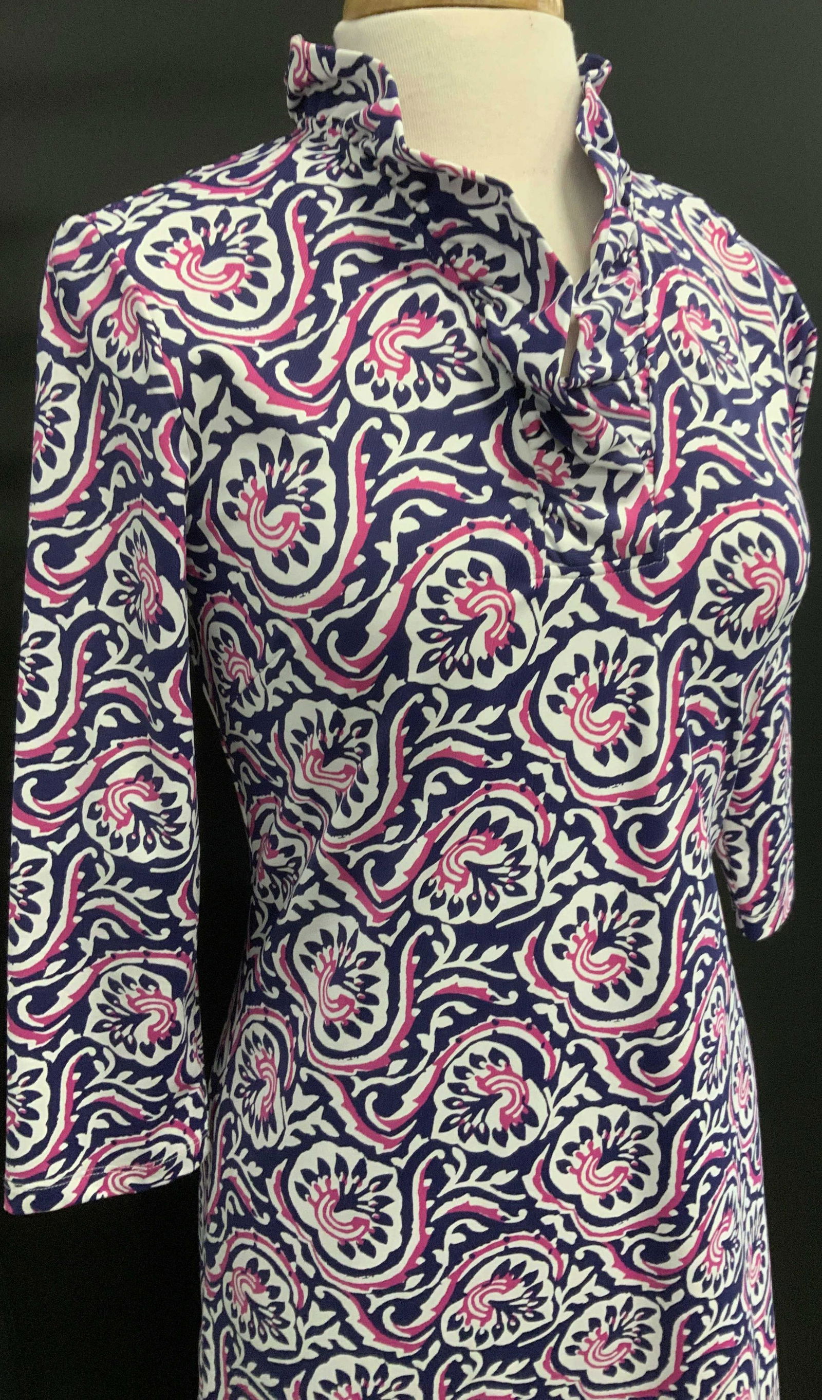 J McLaughlin Agnetta Geo Print Dress, NWT (1 of 7)