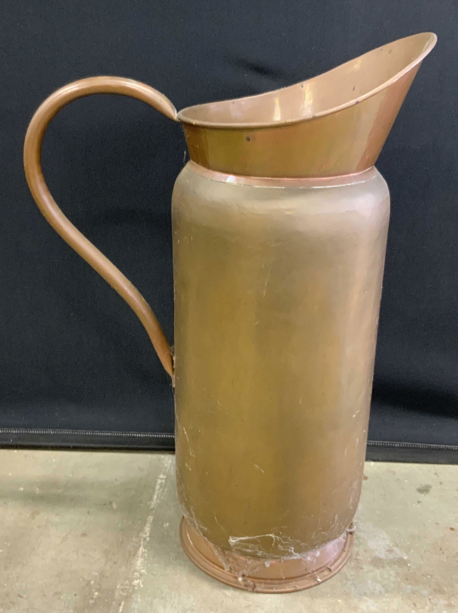 Vintage XL Belgian Copper & Brass Pitcher (1 of 12)