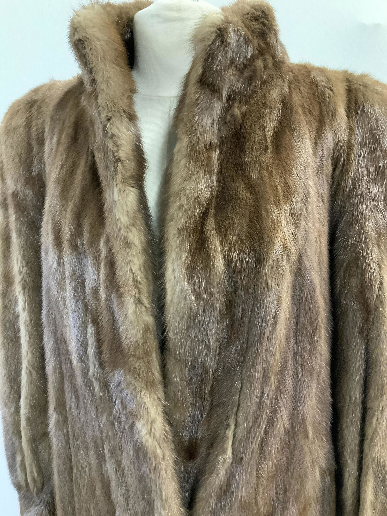 Vtg Sable Fur Full Length Custom Coat (1 of 11)