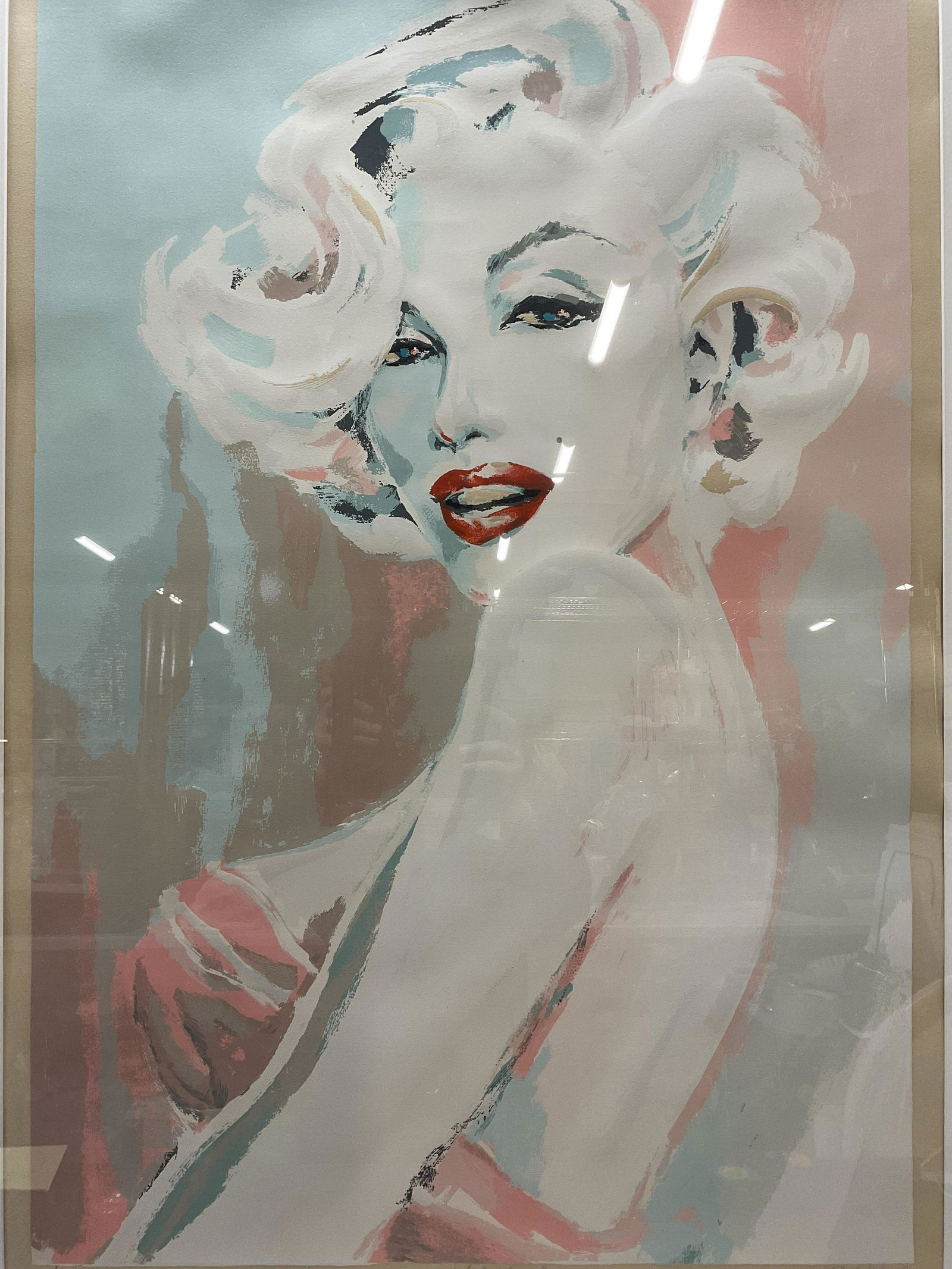 XL Marilyn Monroe Signed Bob Mackie, Silk Screen (1 of 11)