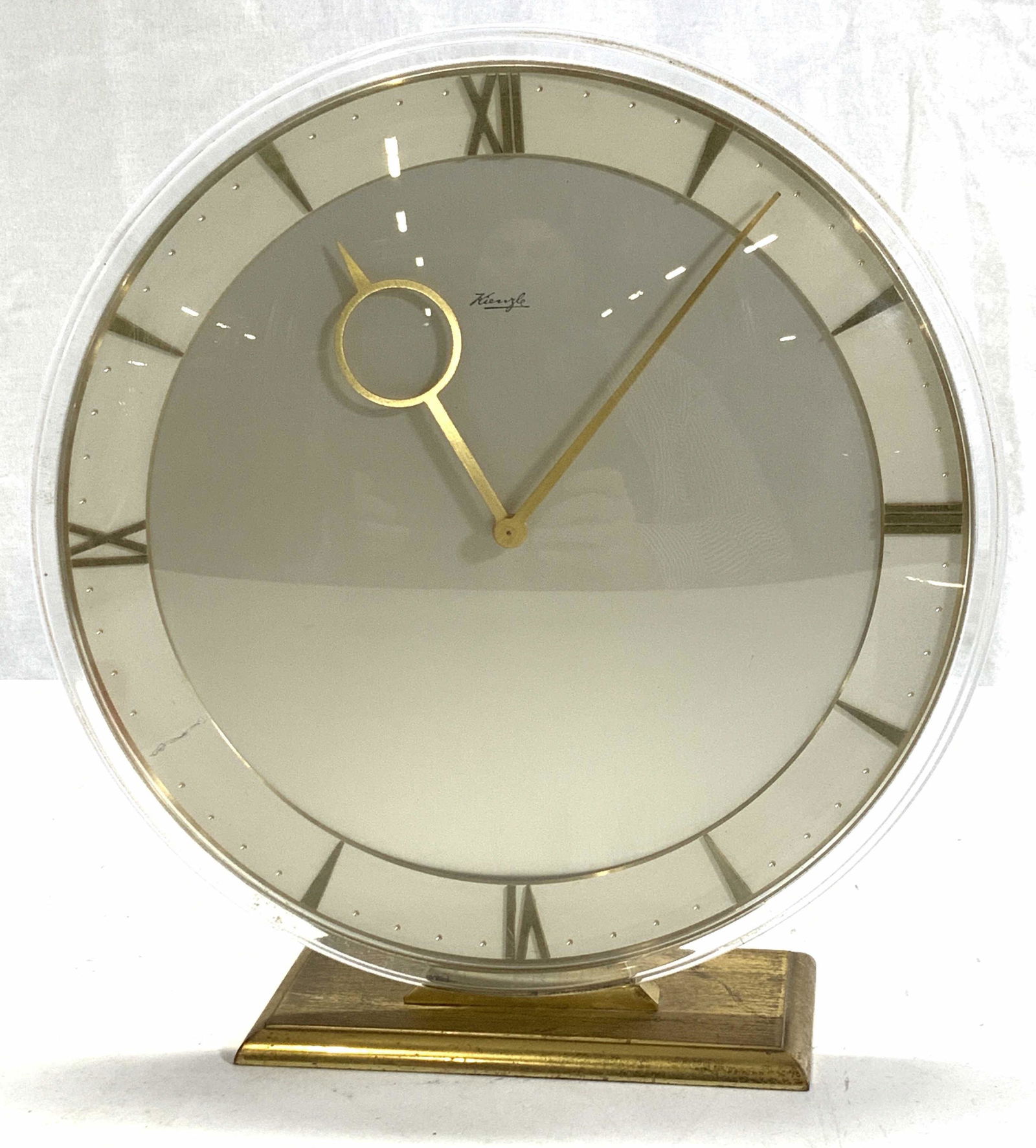 Collectible KIENZLE Art Deco Table Clock, Germany (1 of 7)