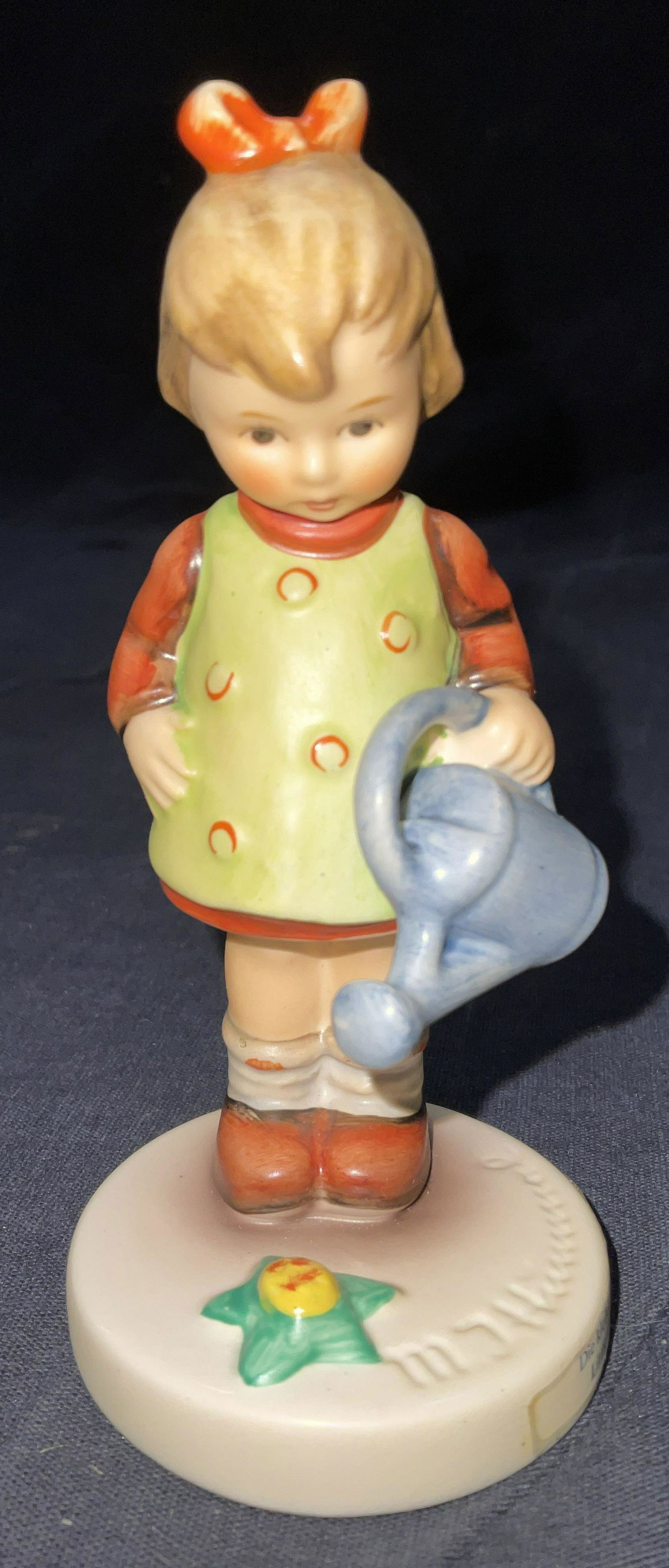 GOEBEL, Little Gardener, Porcelain Figurine: GOEBEL, Little Gardener, Porcelain Figurine. Measures approx 4.25 x 2 inches, Obverse labeled ‘GOEBEL Germany. GOEBEL Figurals, GOEBEL little gardener figurine, GOEBEL porcelain figurine, GOEBEL col