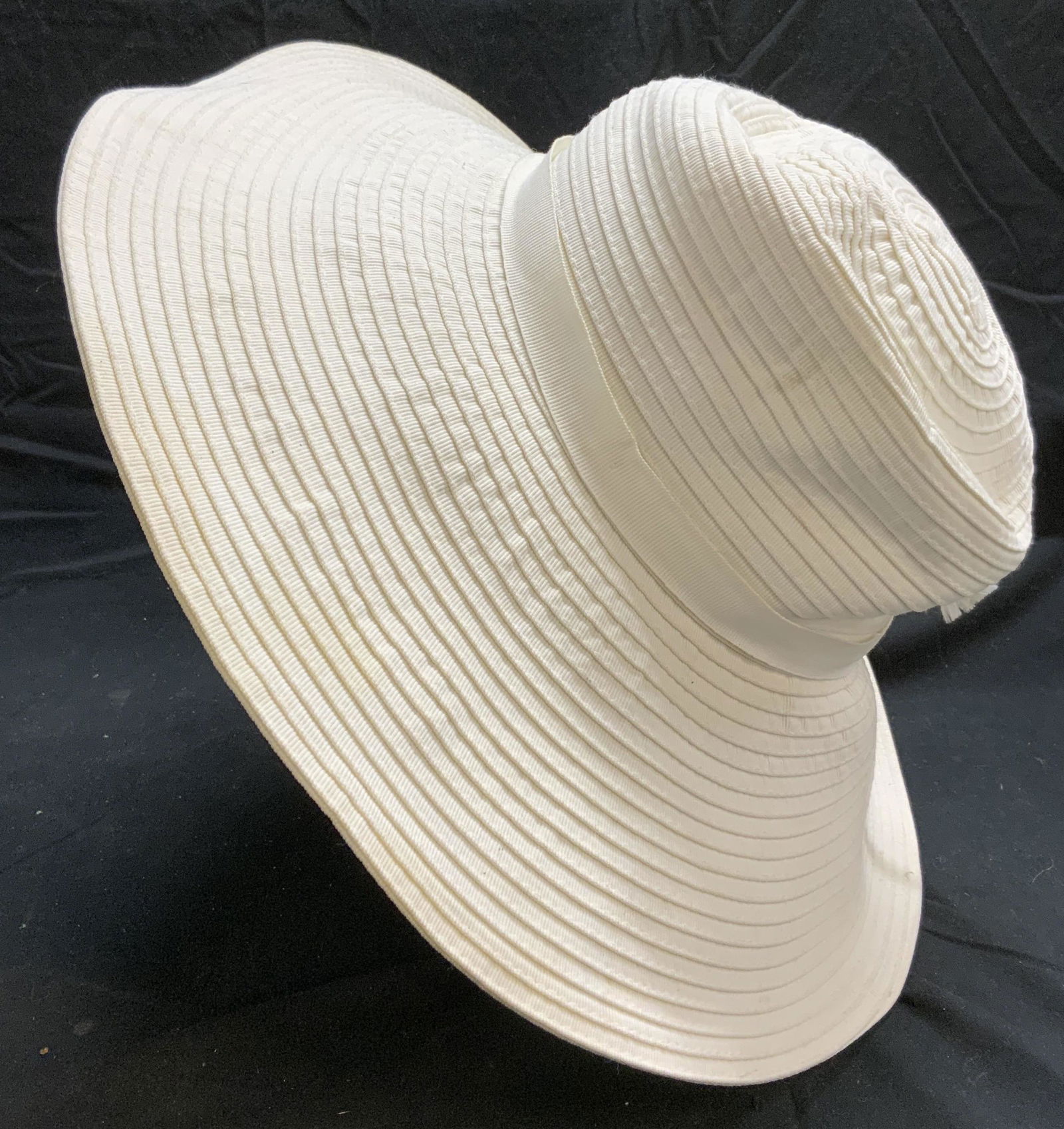 HAT ATTACK White Wide Brim Sun Hat (1 of 6)
