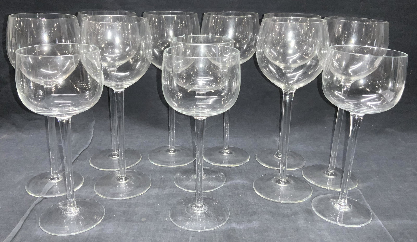 Set 12 Crystal Stemware Drinking Glasses (1 of 9)