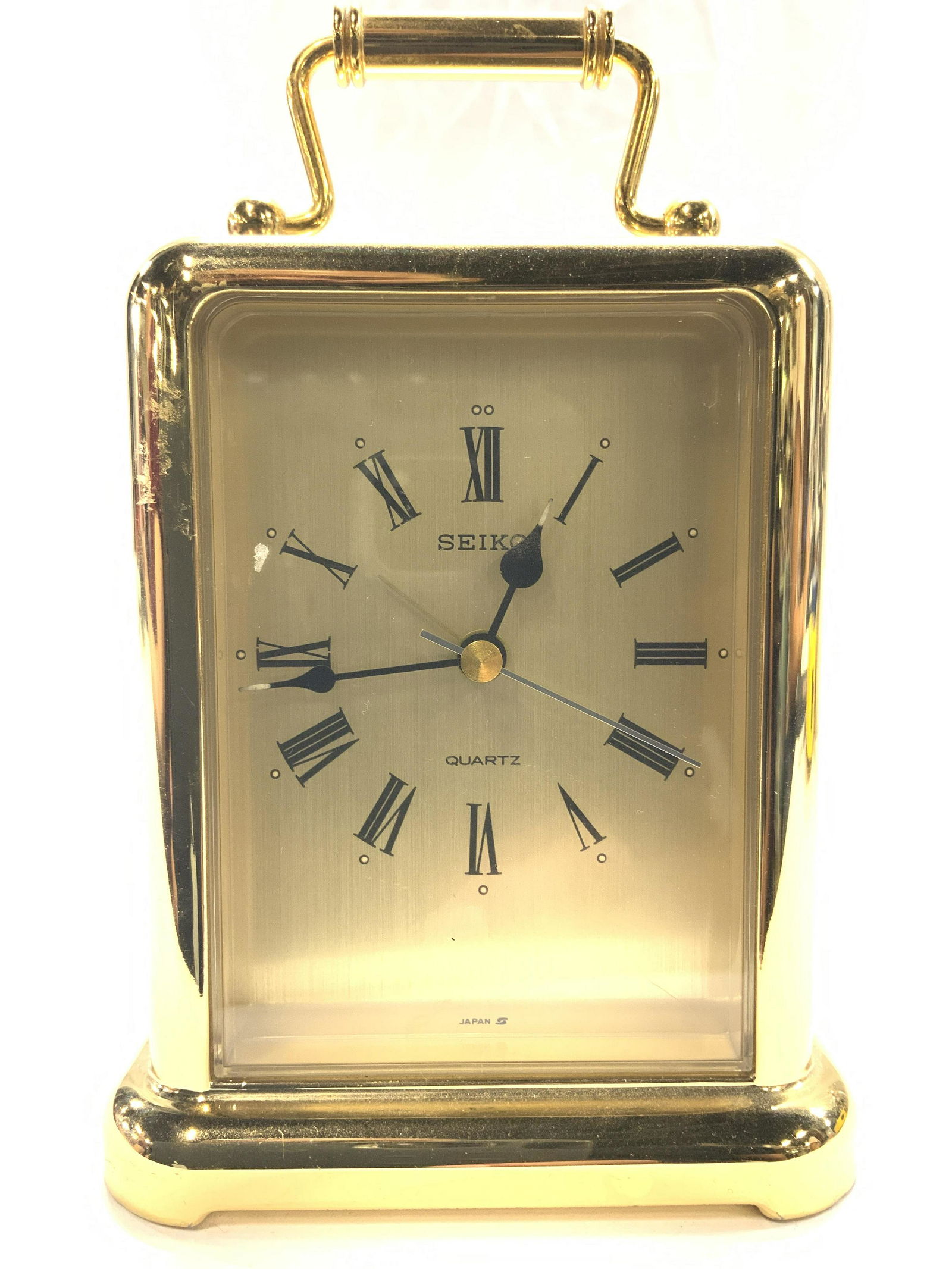 SEIKO Desk Clock With Handle, Carriage Clock (1 of 8)