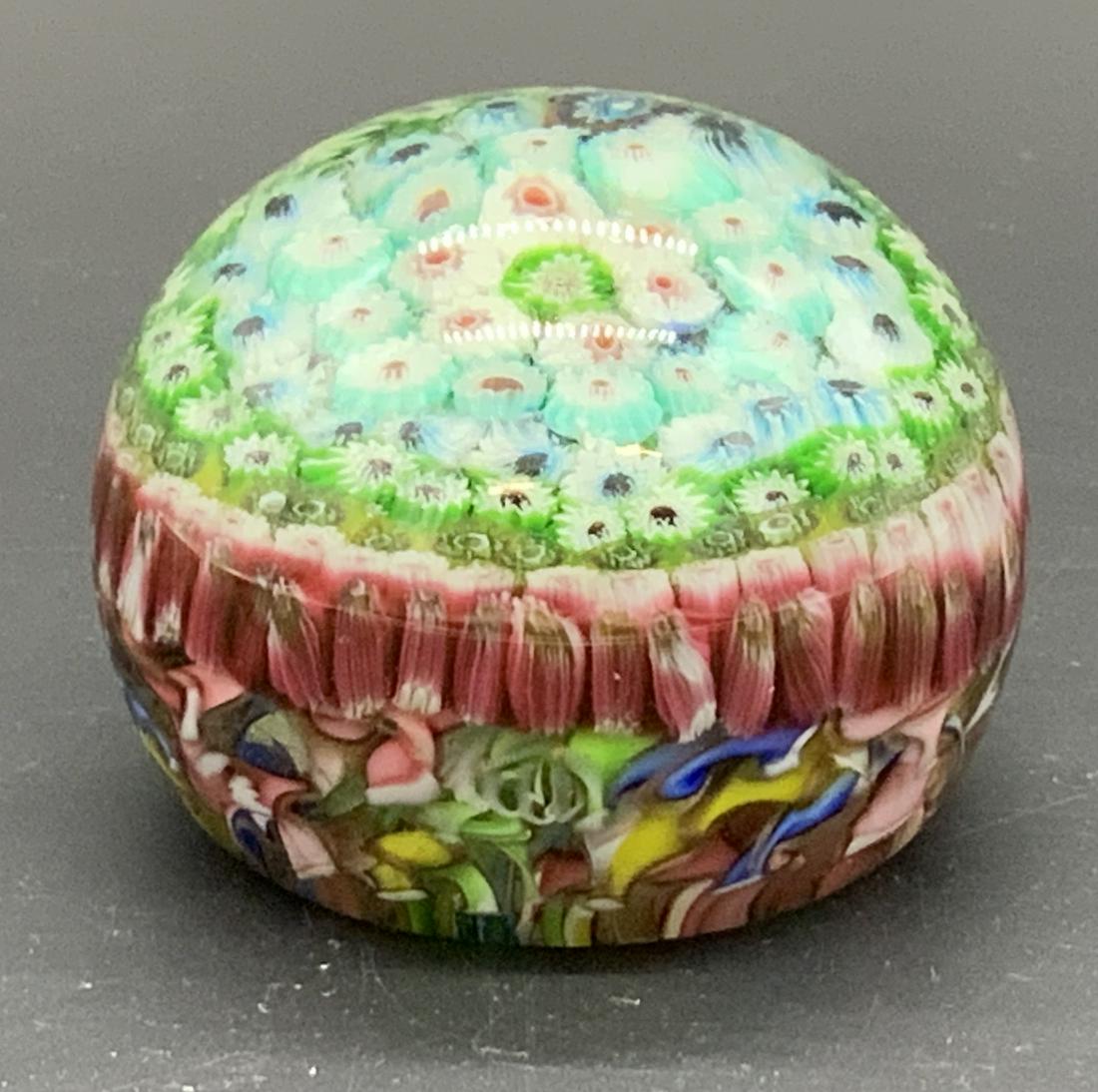 Floral Art Glass Paper Weight (1 of 5)