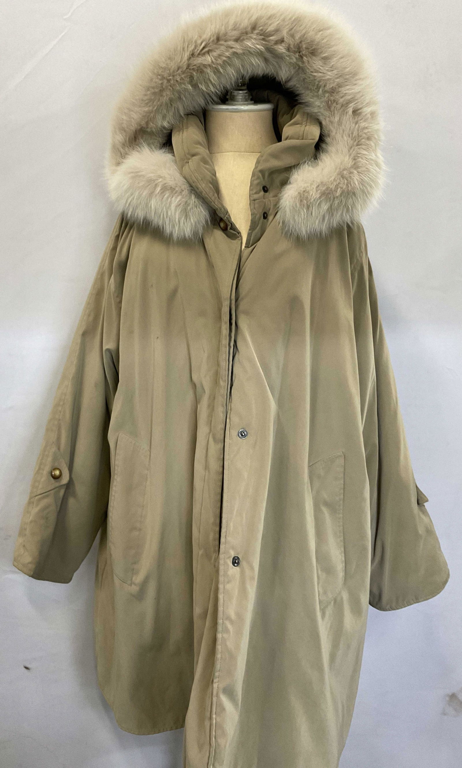 Ramos Sport Fox Fur Hood Vintage Jacket (1 of 10)