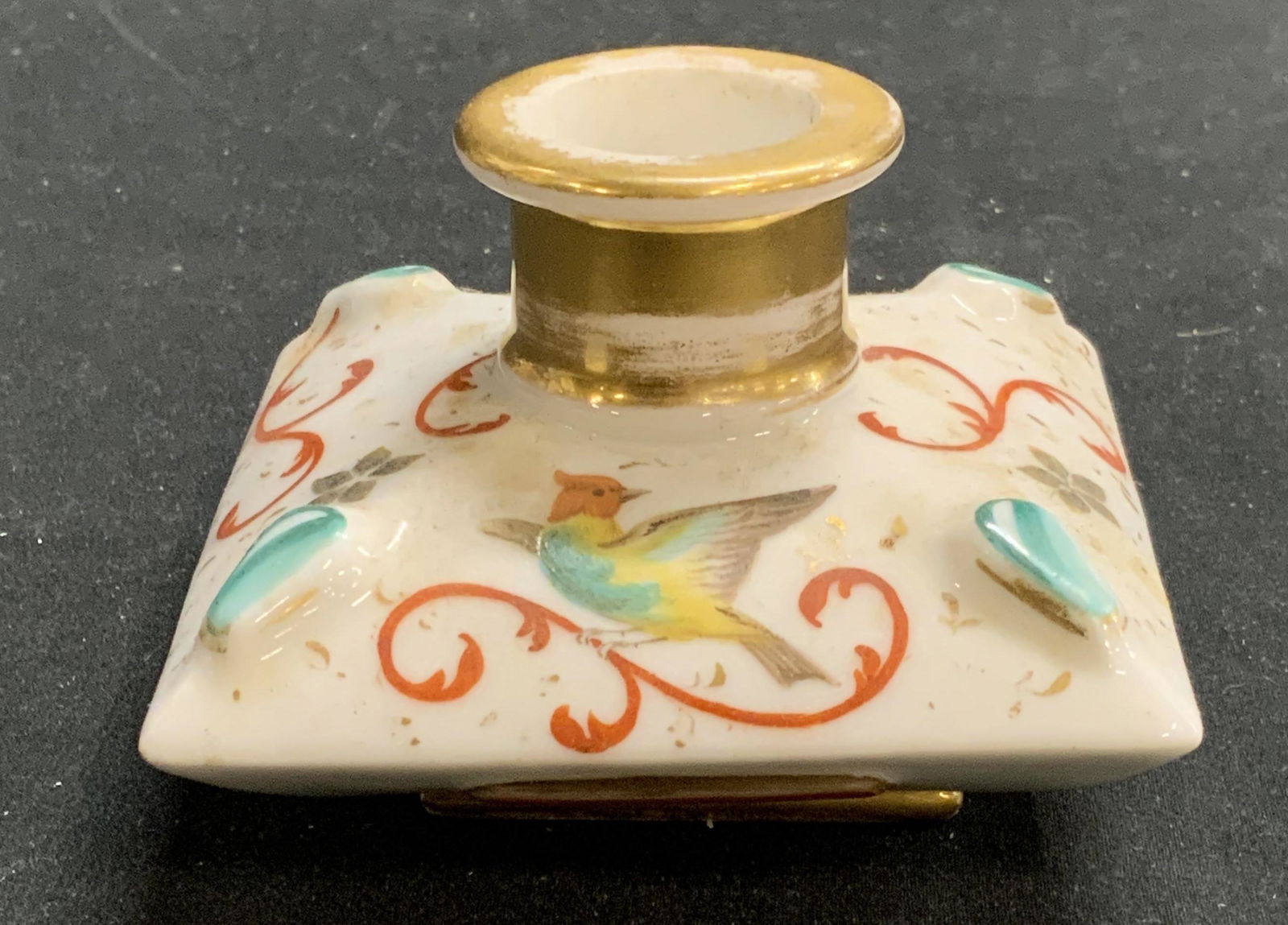 Vintage Hand Painted Porcelain Perfume Bottle (1 of 7)