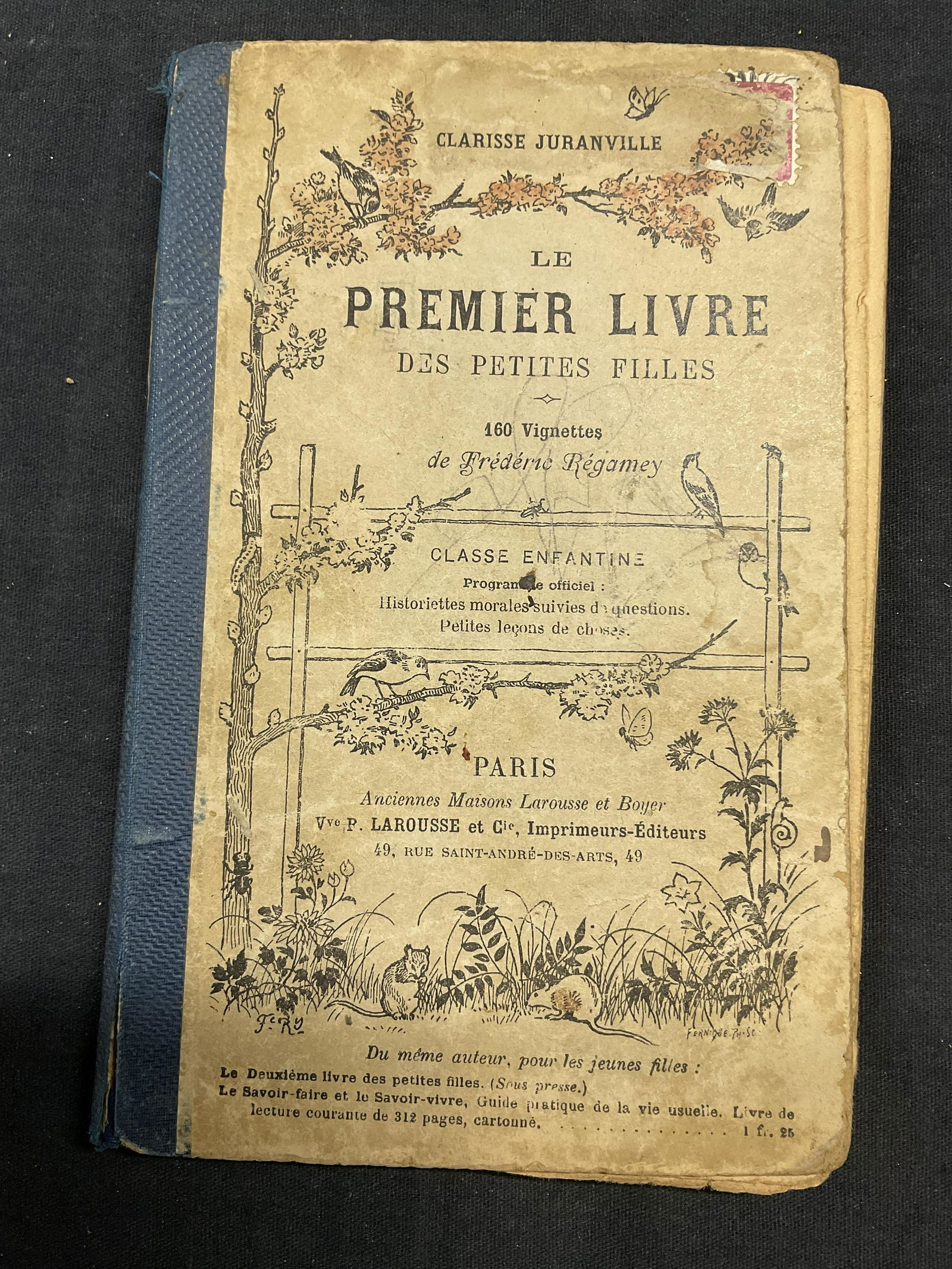 Le Premier Livre, by Frederic Regamey Book (1 of 4)