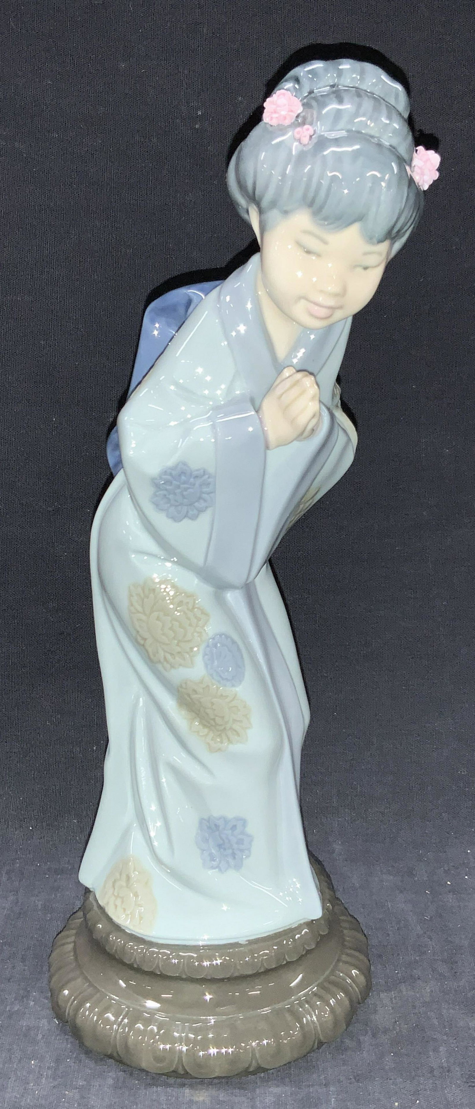 LLADRO Hand Made Porcelain Geisha Girl, 4989 (1 of 10)