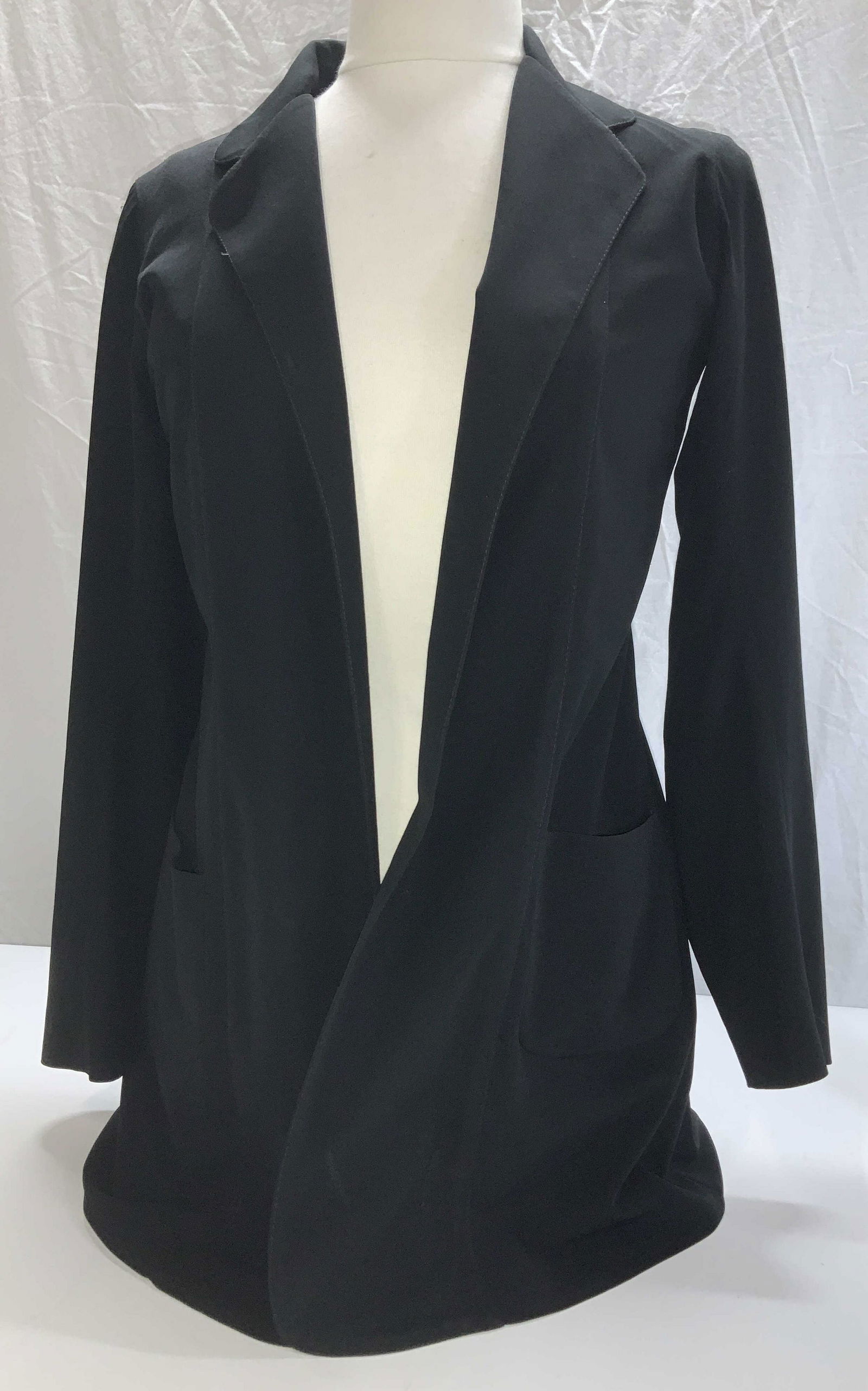 OMO NORMA KAMALI Black Over-Blouse Jacket (1 of 6)