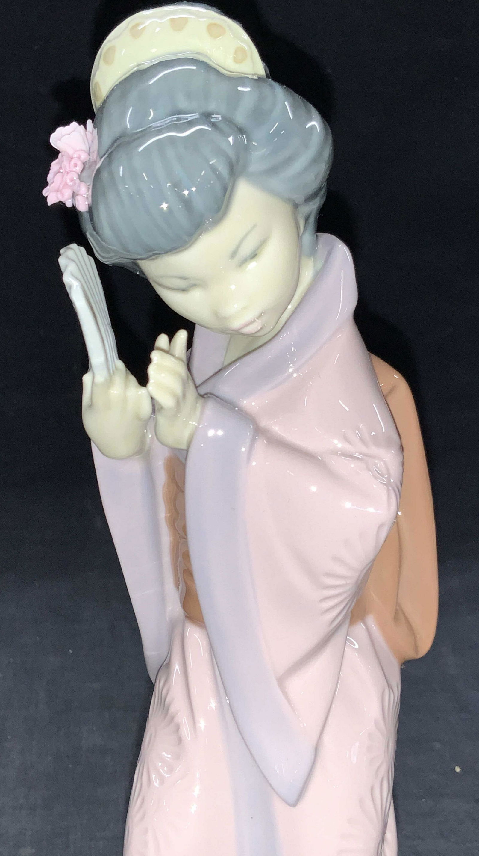 LLADRO Porcelain Asian Geisha Girl, 4990 (1 of 11)