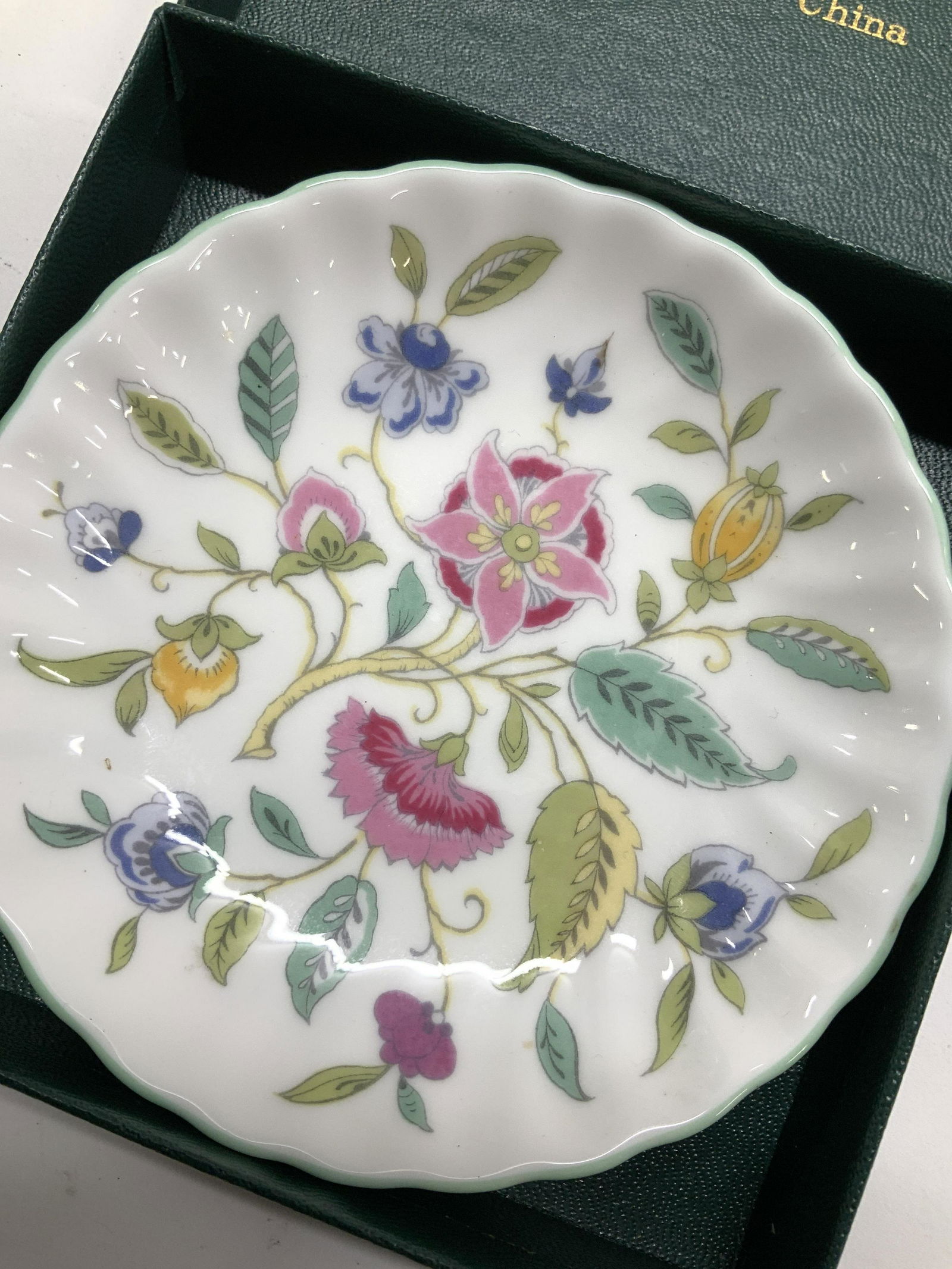 Minton Bone China Trinket Dish, Org box Feb 22, 2023 The Benefit