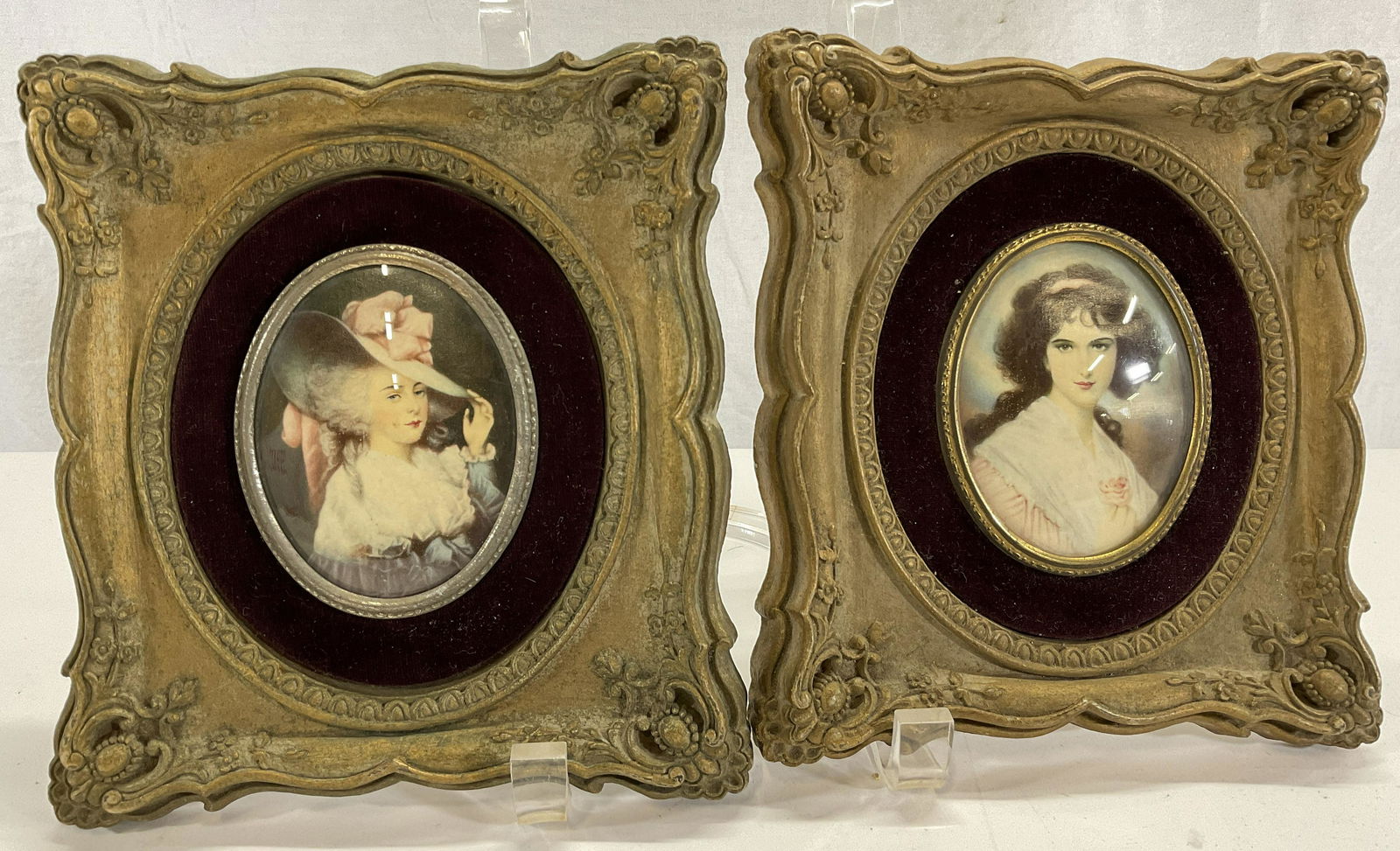 Pair of A Cameo Creation Framed Lithographs (1 of 6)