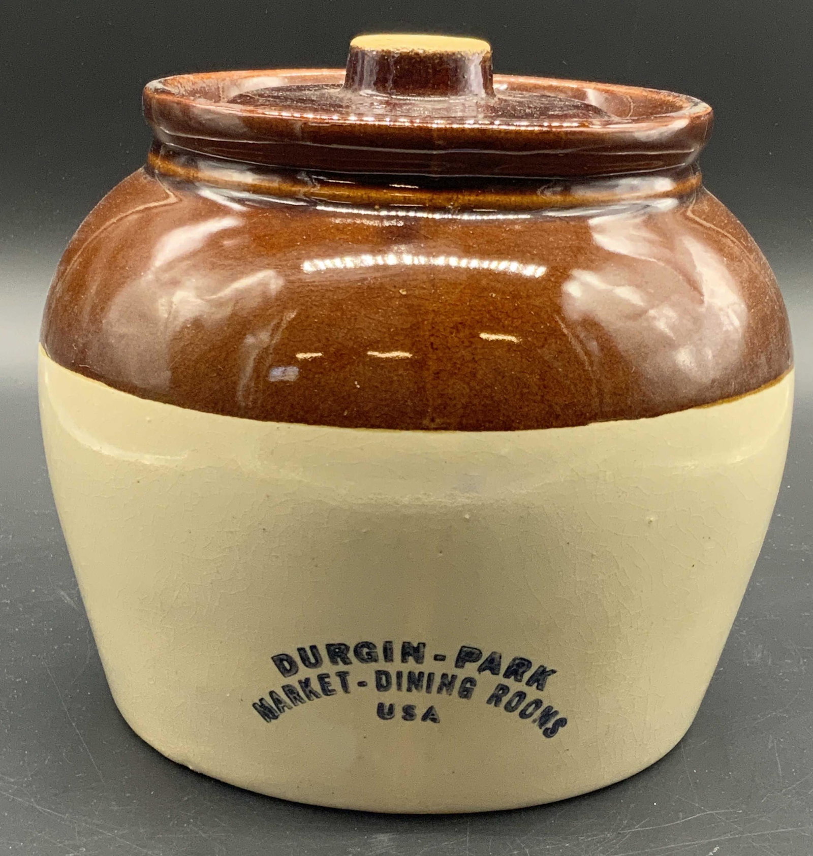DURGIN PARK MARKET DINING ROOM USA Vintage Crock (1 of 11)