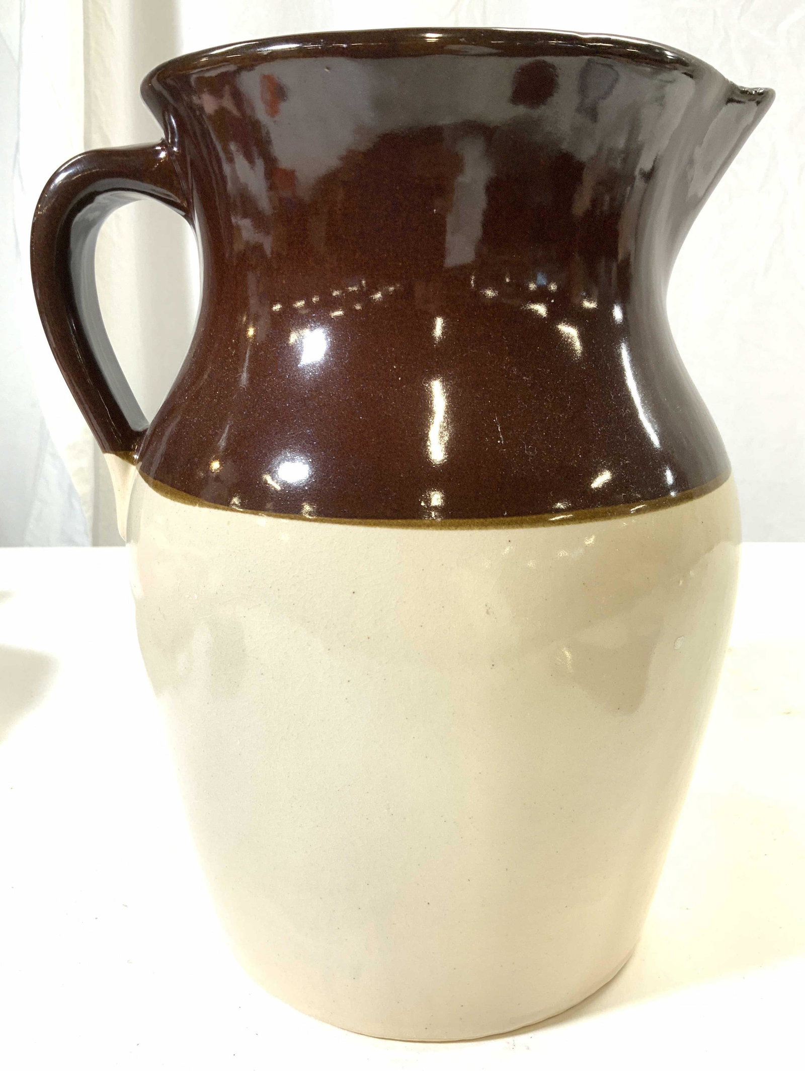 Vintage Stoneware Crock Pitcher Jug USA (1 of 8)