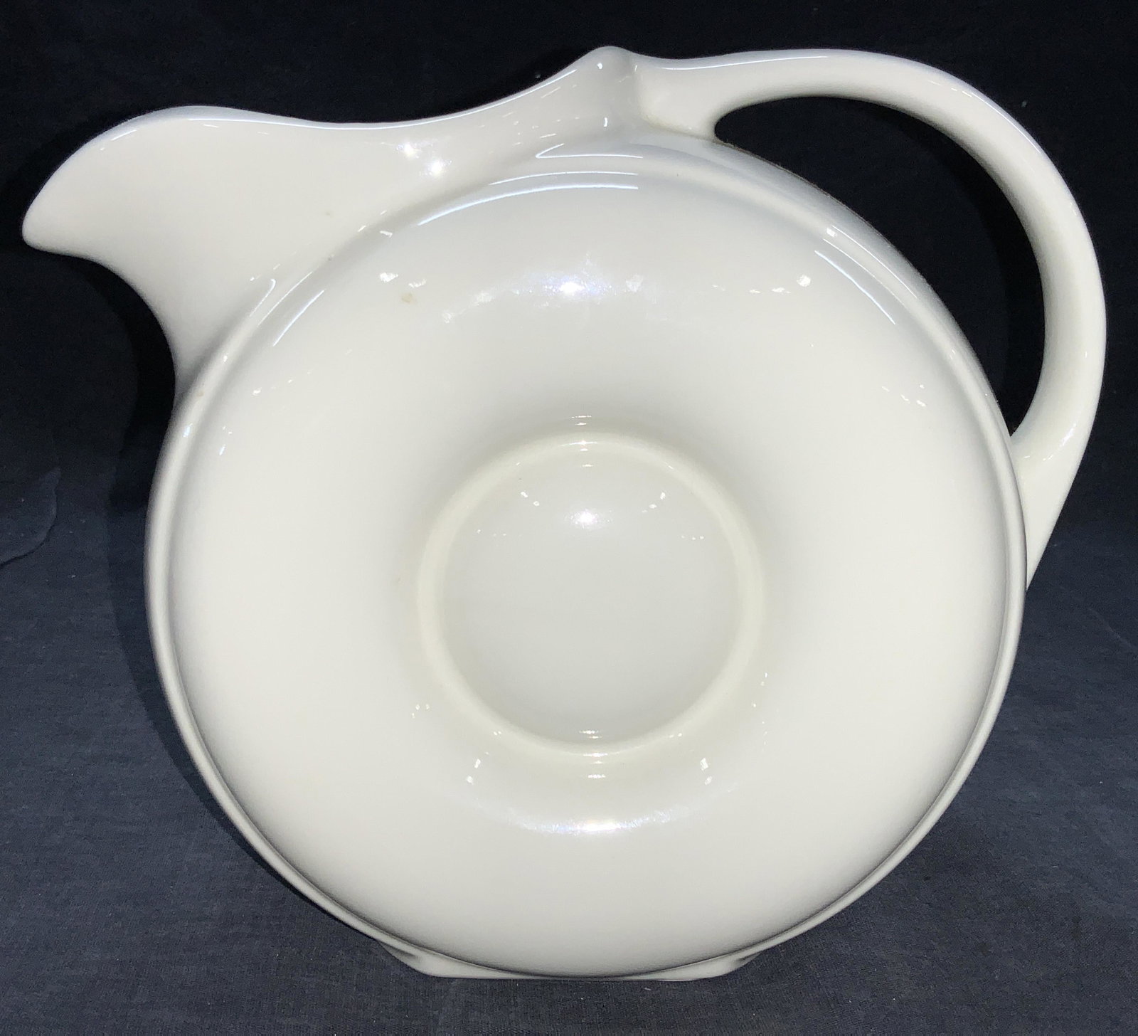 HALL White Ceramic Pitcher/ Vessel (1 of 7)