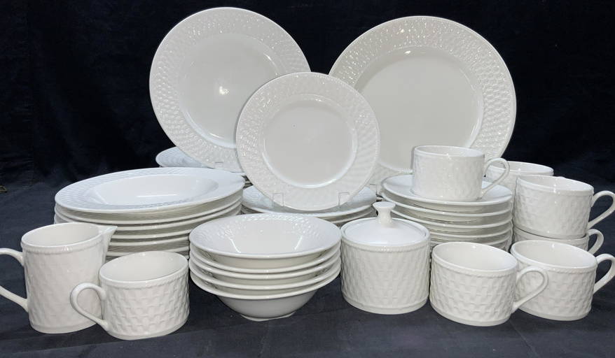Oneida Wicker Oneida Plates Oneida Wicker Oneida Dish Set Oneida