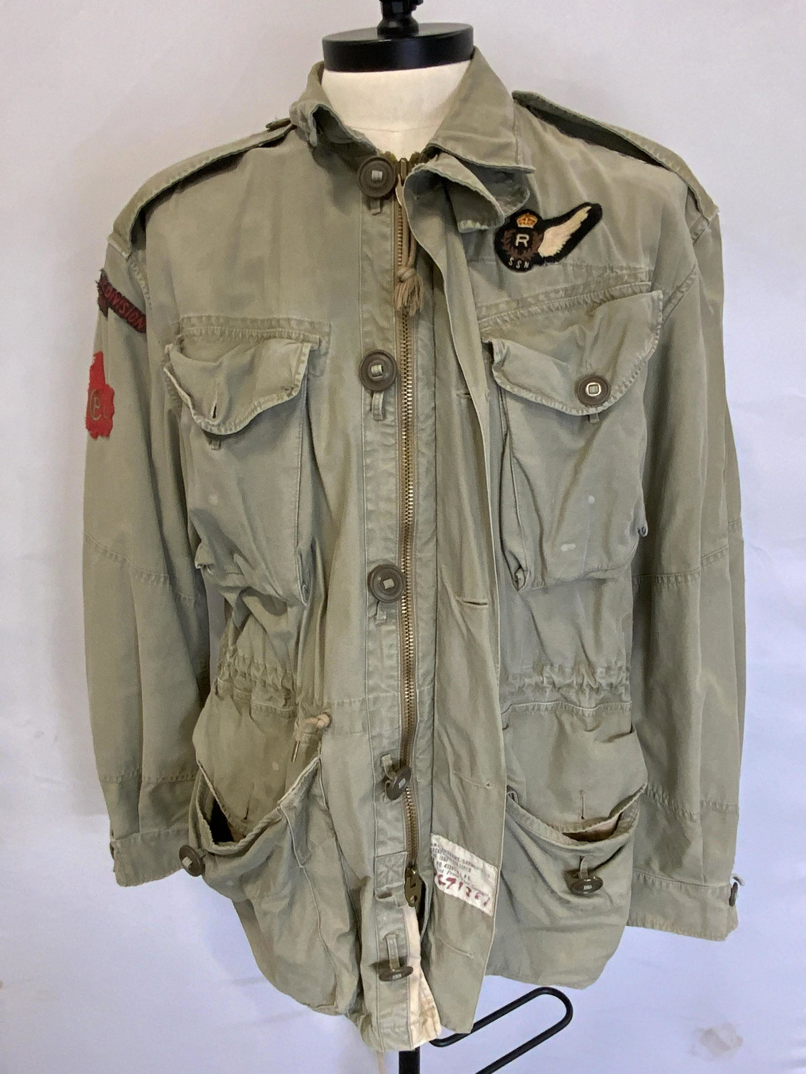 RALPH LAUREN POLO Beige Cargo Jacket (1 of 8)