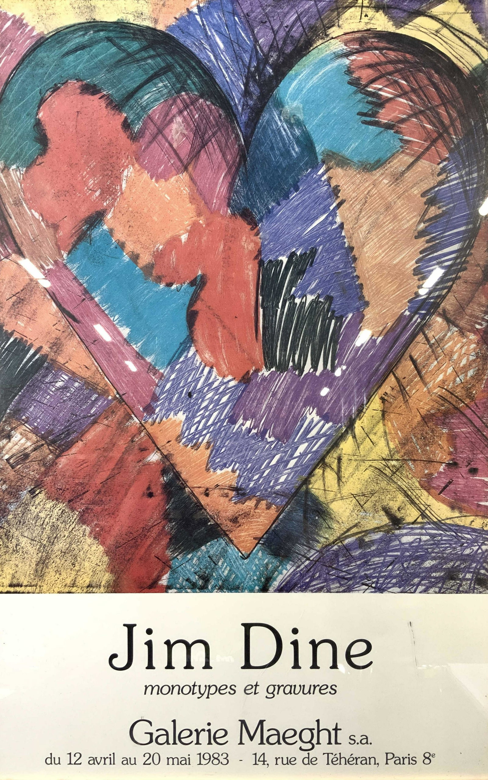 JIM DINE Monotypes Exhibit Lithograph (1 of 9)