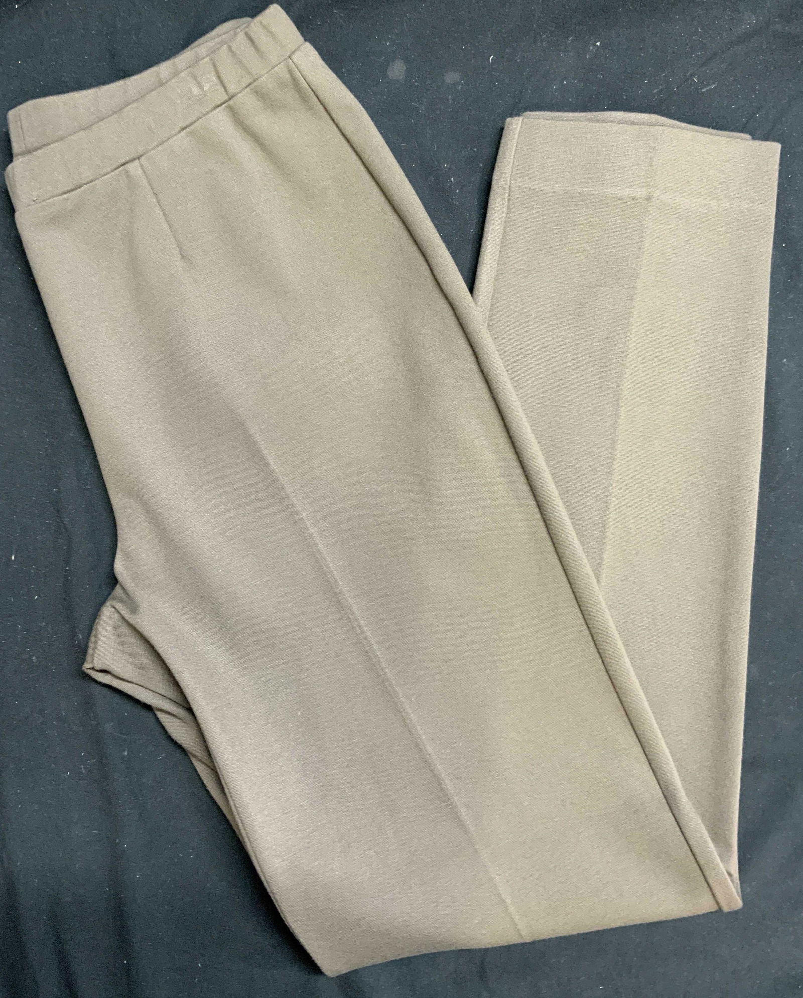 ESTELLE & FINN Beige Straight Leg Pants (1 of 6)