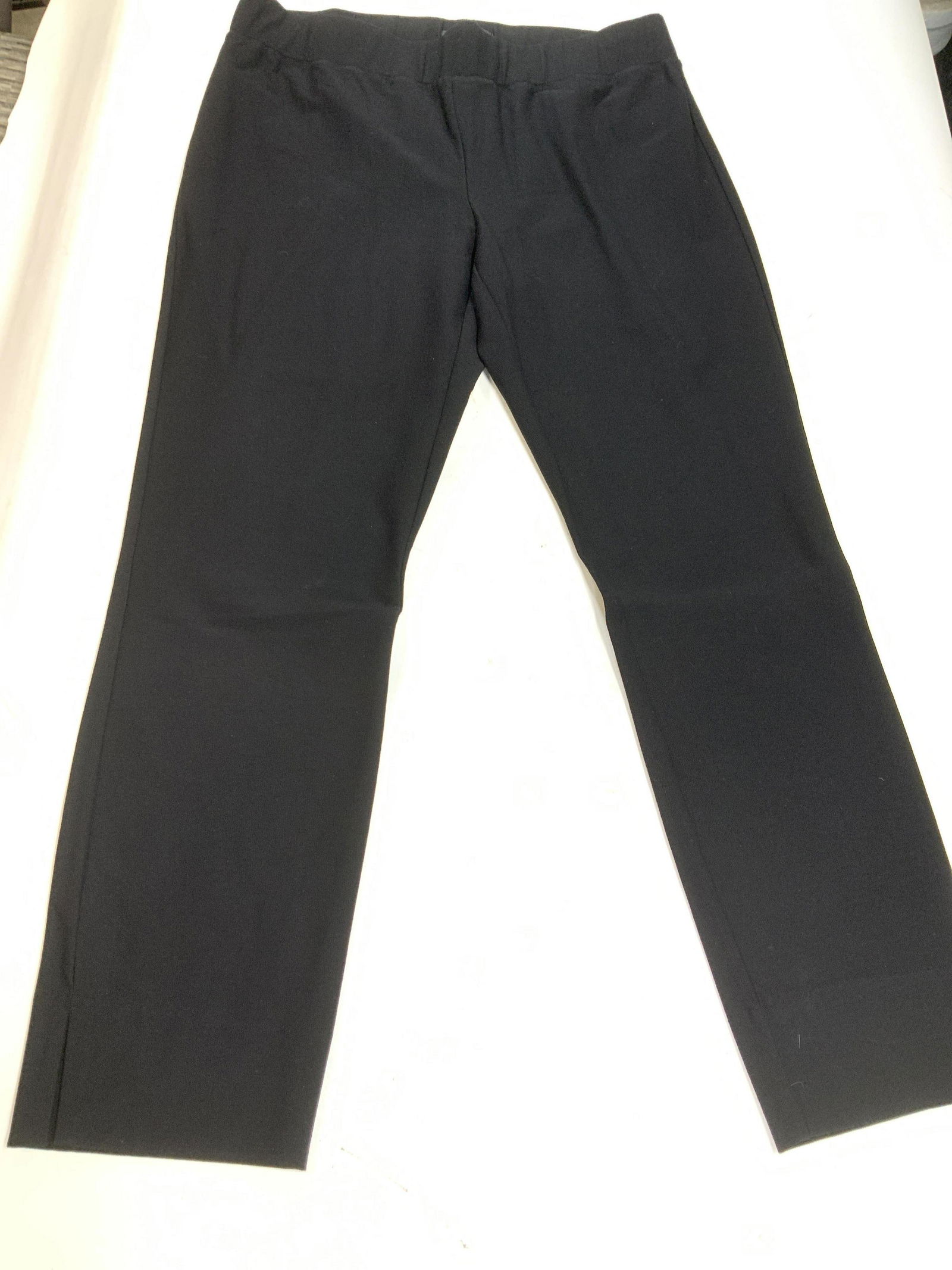 Eileen Fisher Elastic Waist Black Pants (1 of 6)