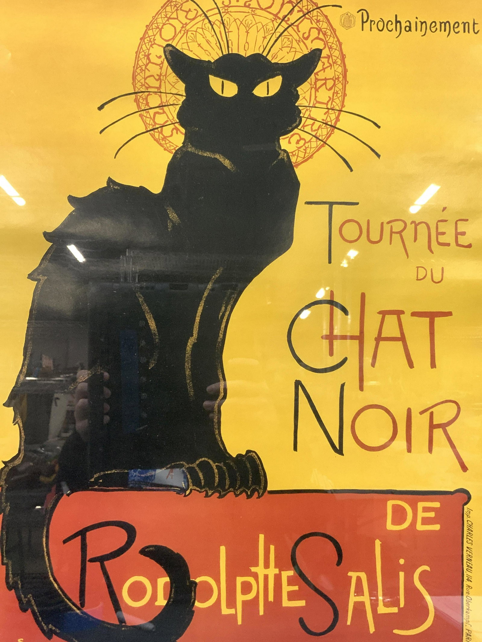Steinlen Tournee Du Chat Noir lithograph (1 of 10)