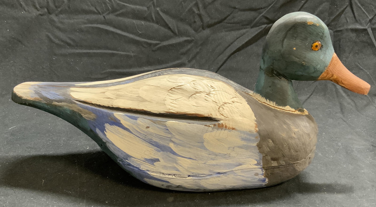 Vintage Hand Painted Wooden Duck Decoy (1 of 7)