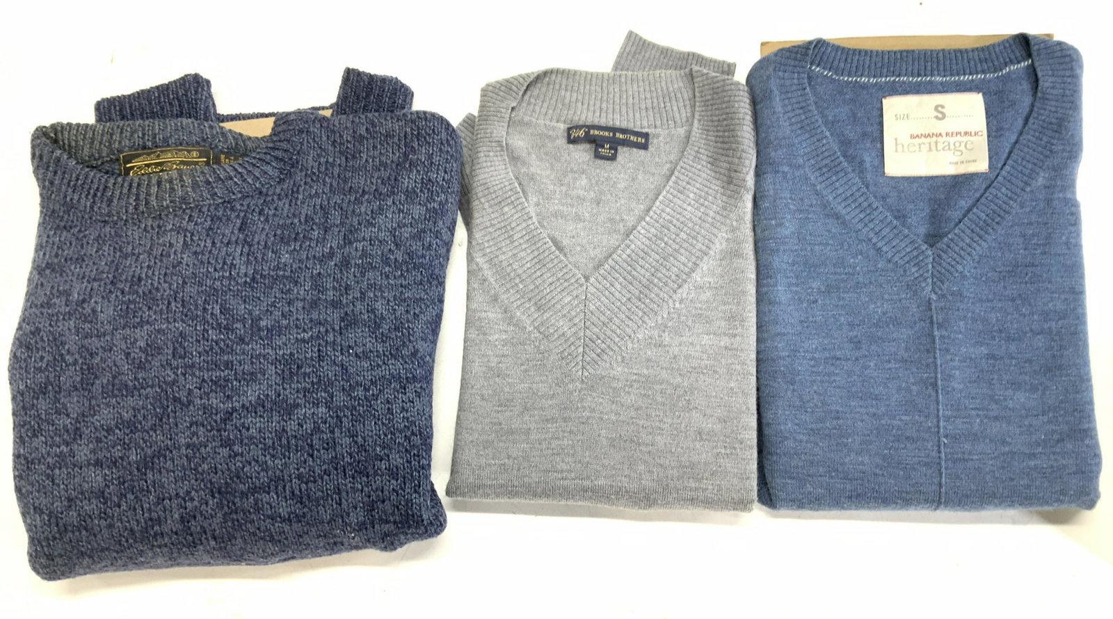Lot 3 E. Bauer, B Brothers, B Republic Sweaters (1 of 6)