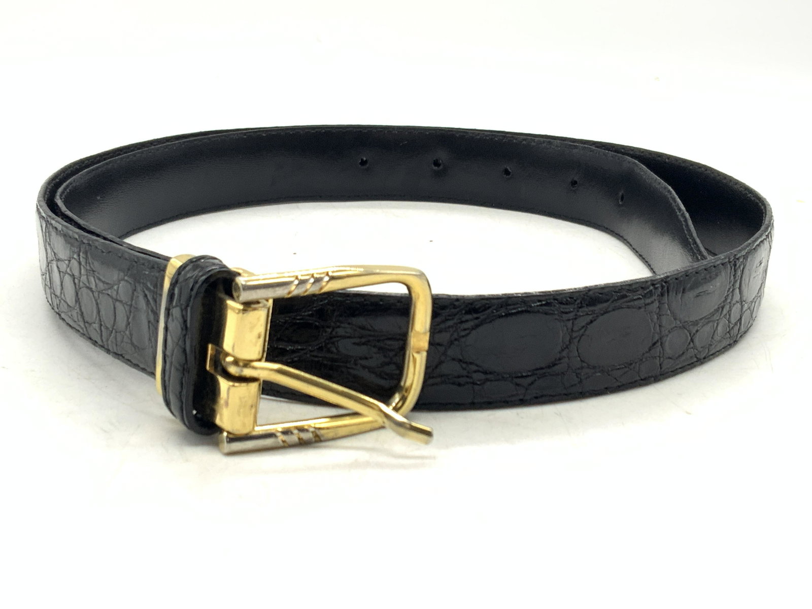 genuine crocodile belt