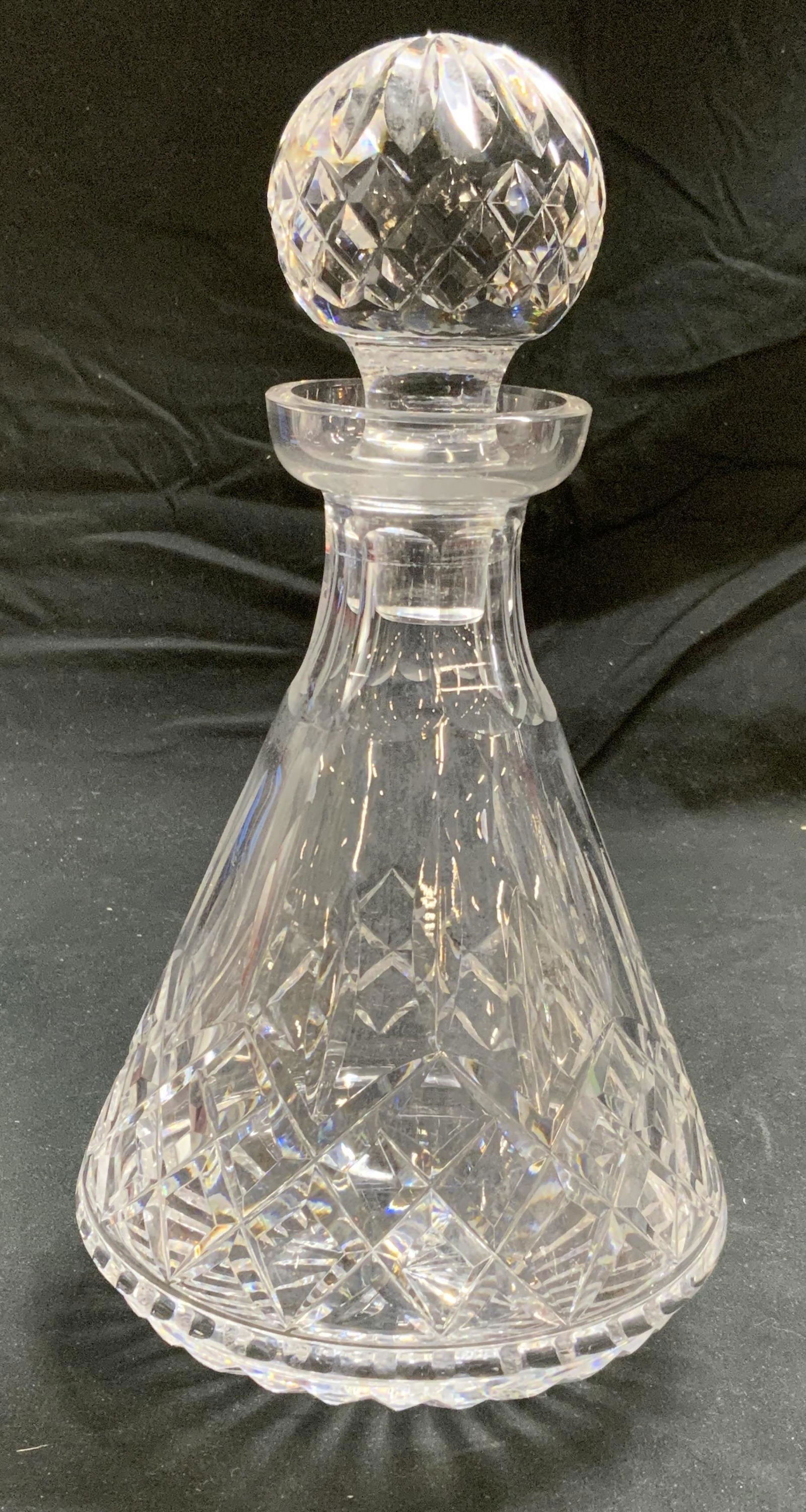 Vintage WATERFORD Crystal Ships Decanter (1 of 8)
