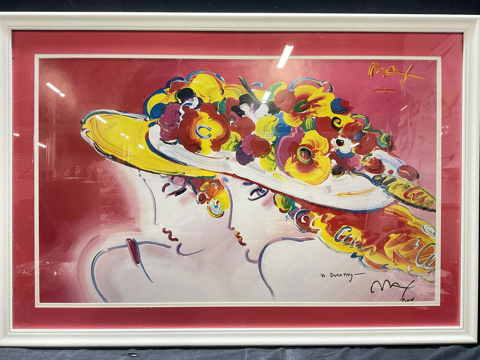 ATTR signed Peter MAX, Framed Lithograph (1 of 9)