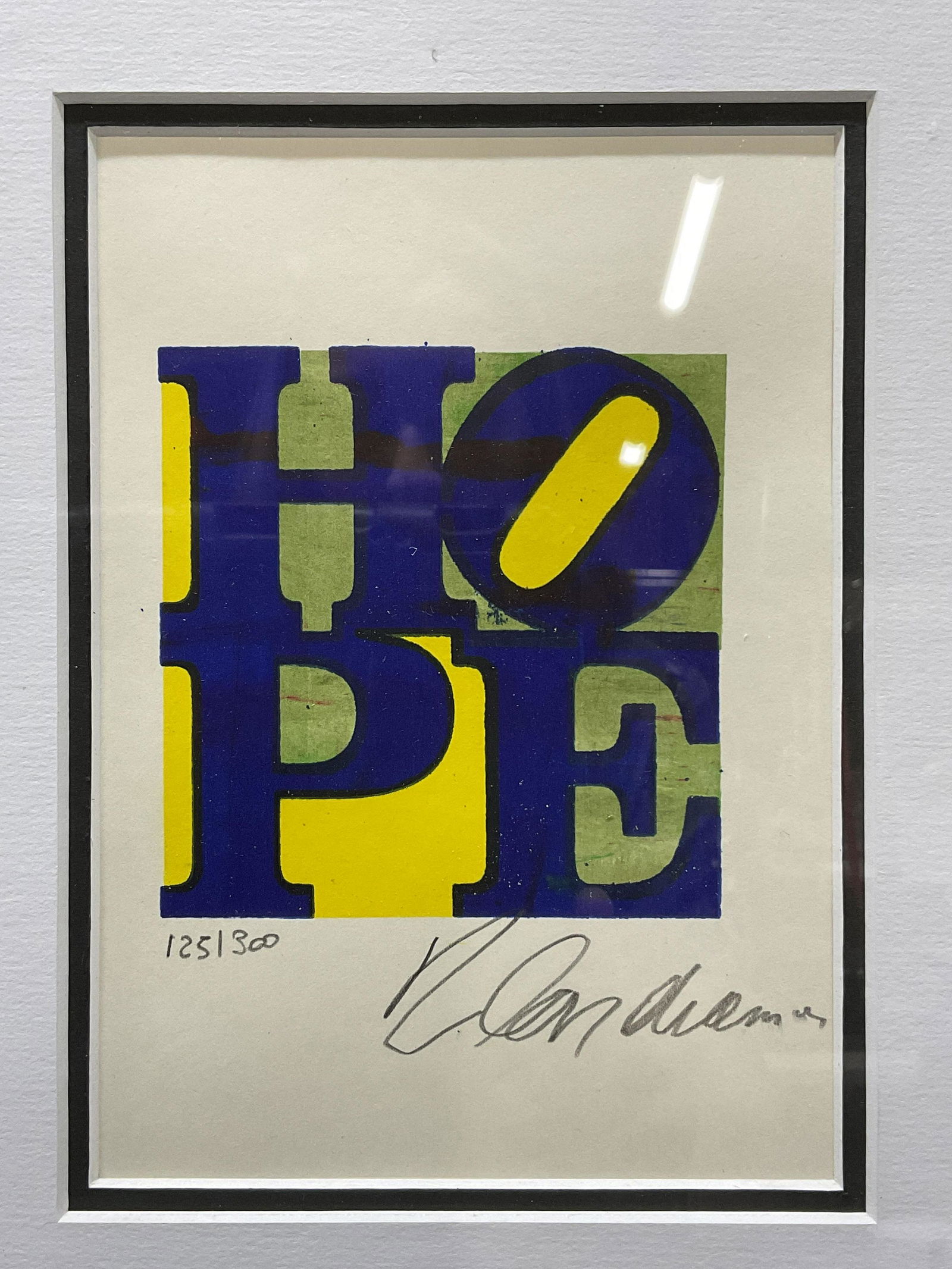 ATTR Robert Indiana HOPE Lithograph (1 of 6)