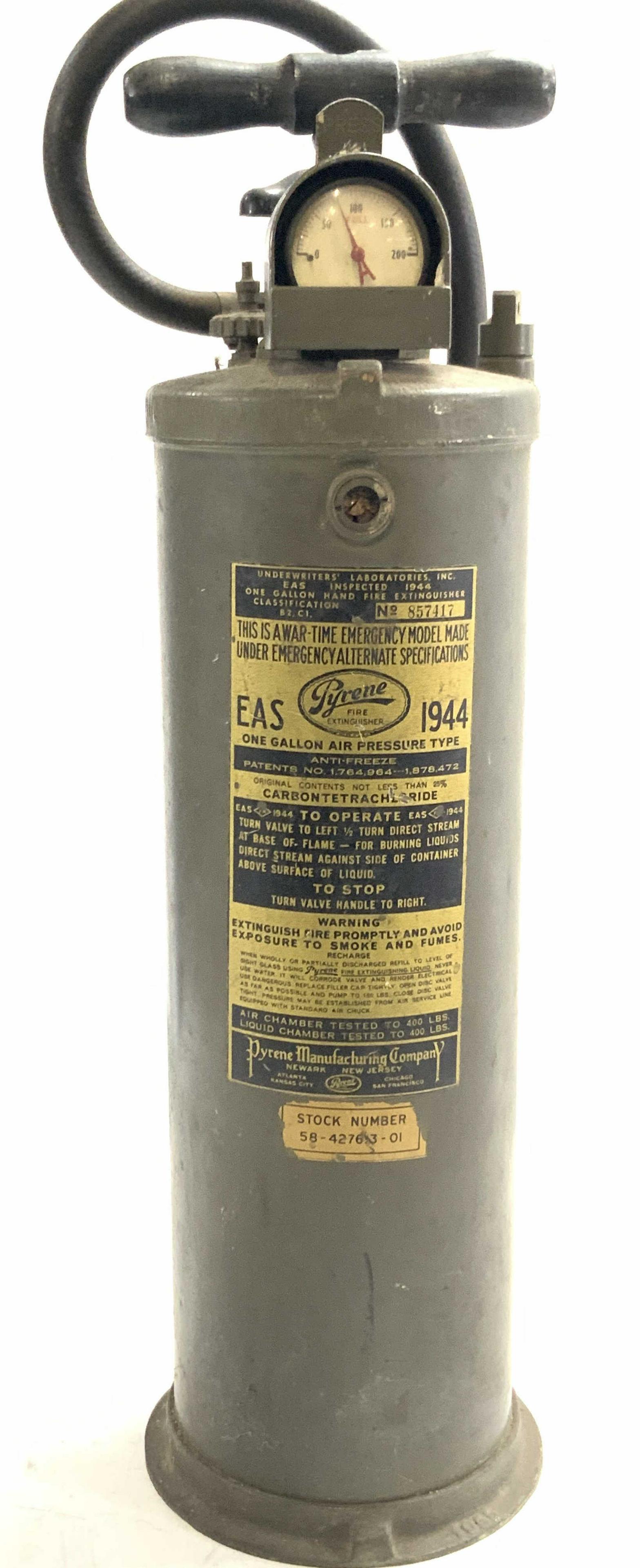 Antique Pyrene Fire Extinguisher (1 of 9)