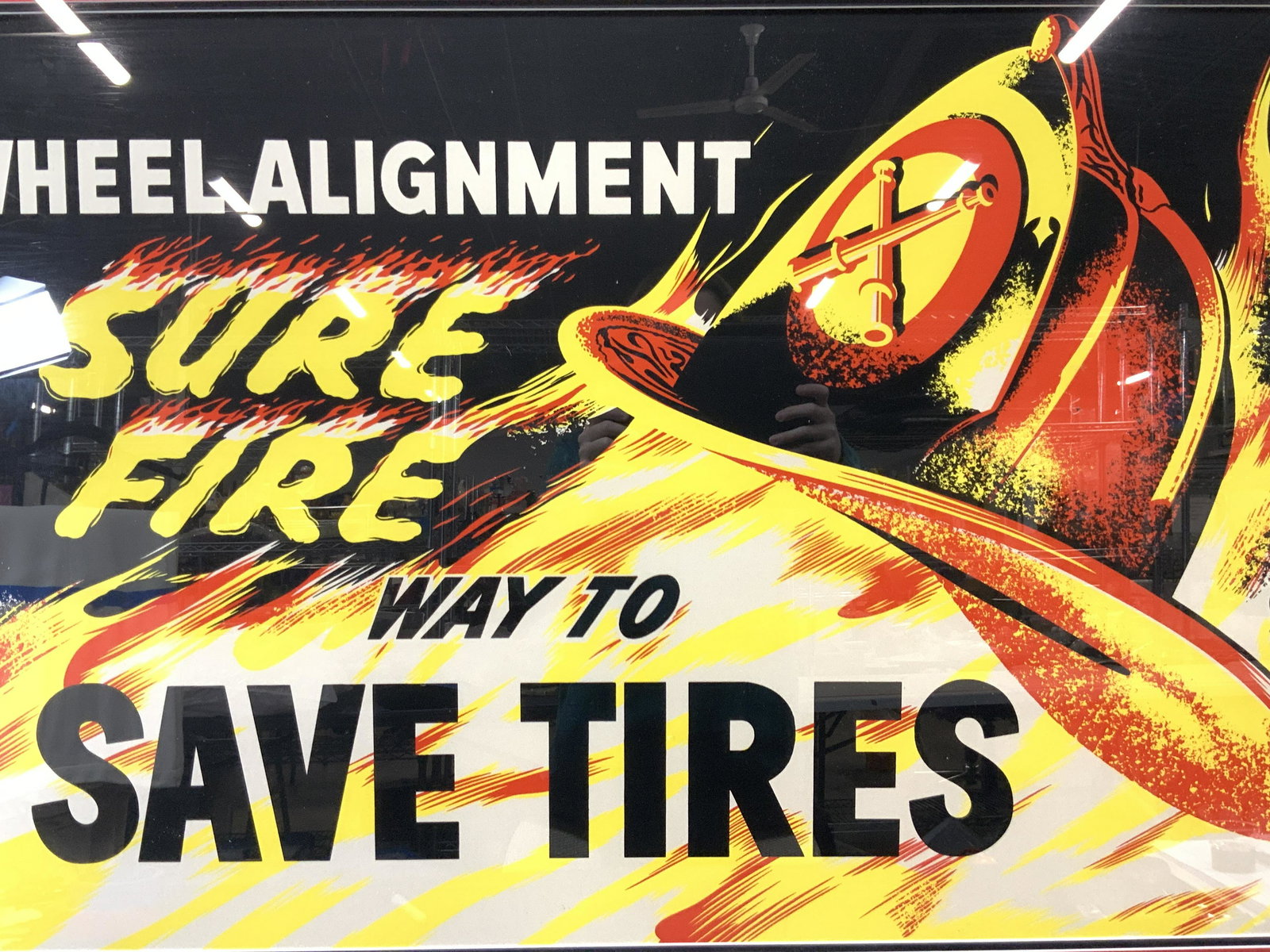 Vintage Texaco Silk Screen Framed Advert (1 of 10)