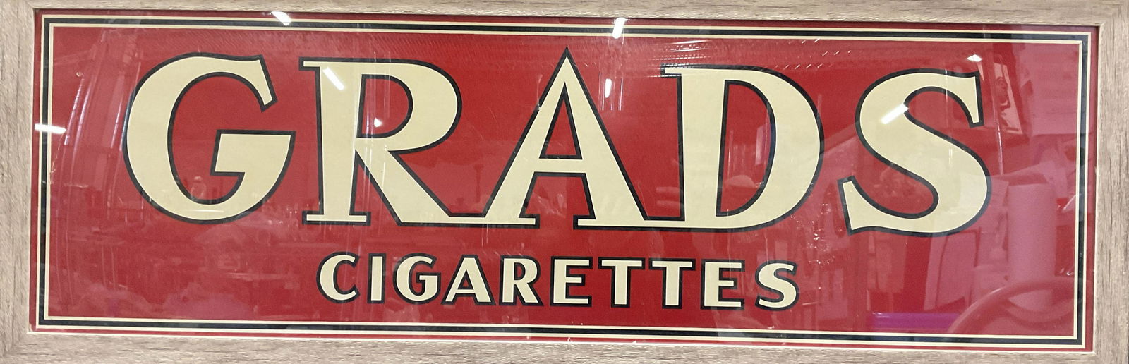 GRADS Cigarettes Framed Advertisement (1 of 8)