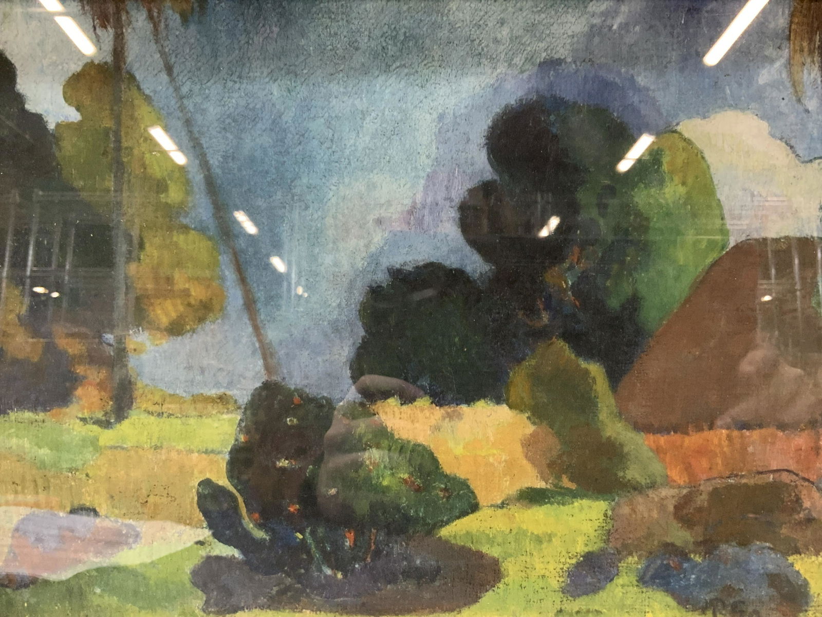 Hut In Landscape Signed PGO Silk Screen (1 of 9)