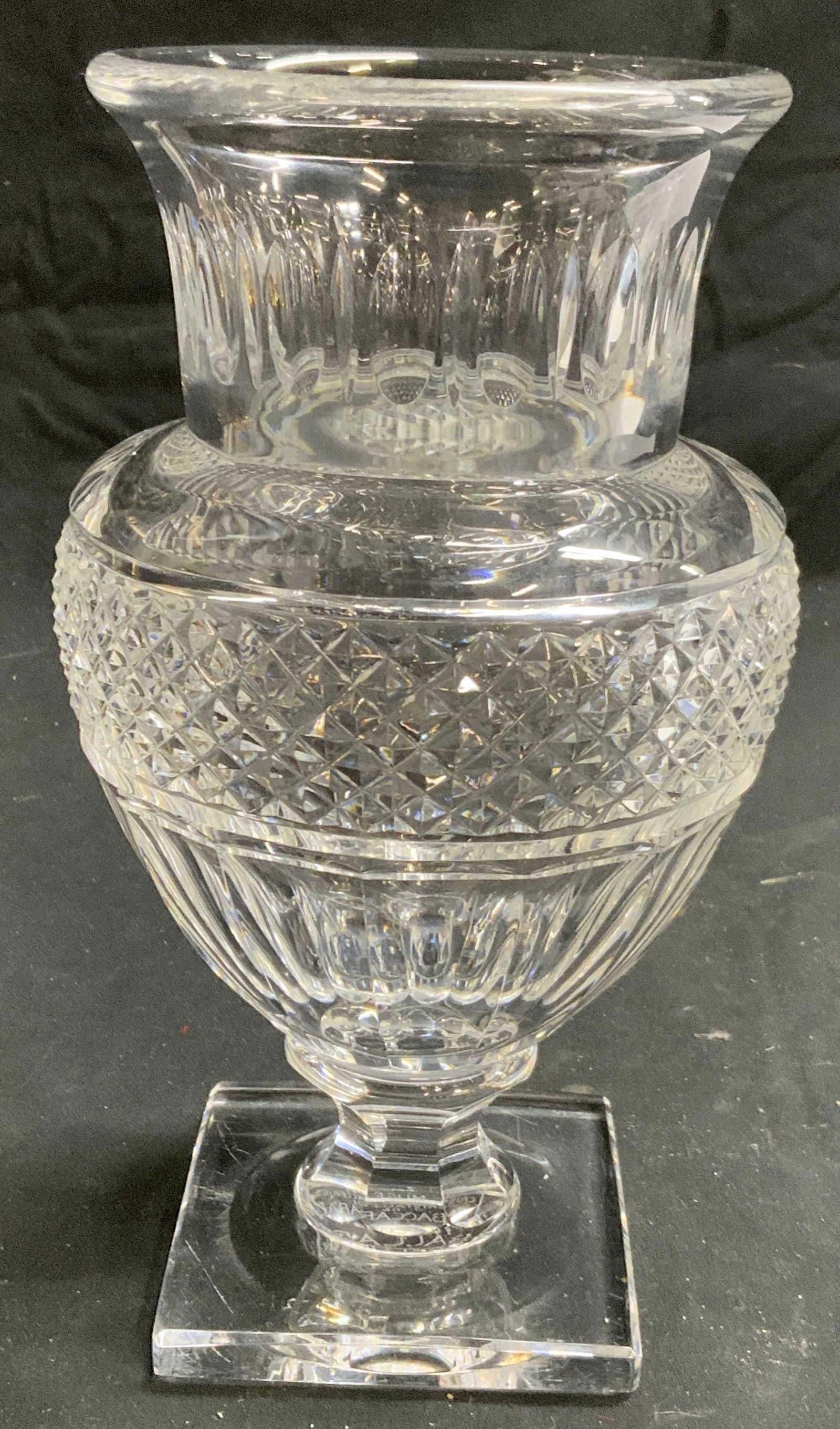 BACCARAT Antique Reproduction Footed Vase (1 of 6)