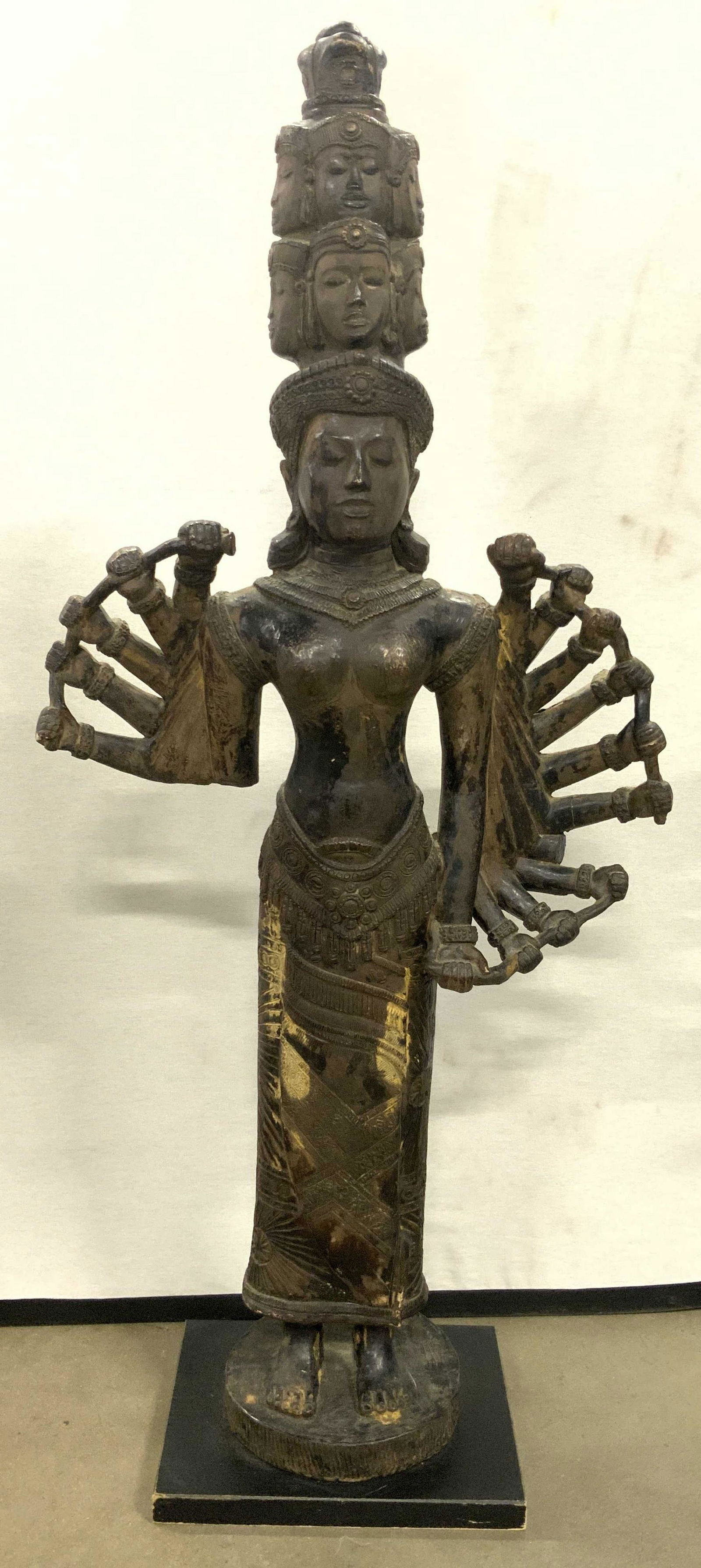 AUSTIN PROD INC Buddhist Metal Over Ceramic Deity (1 of 11)