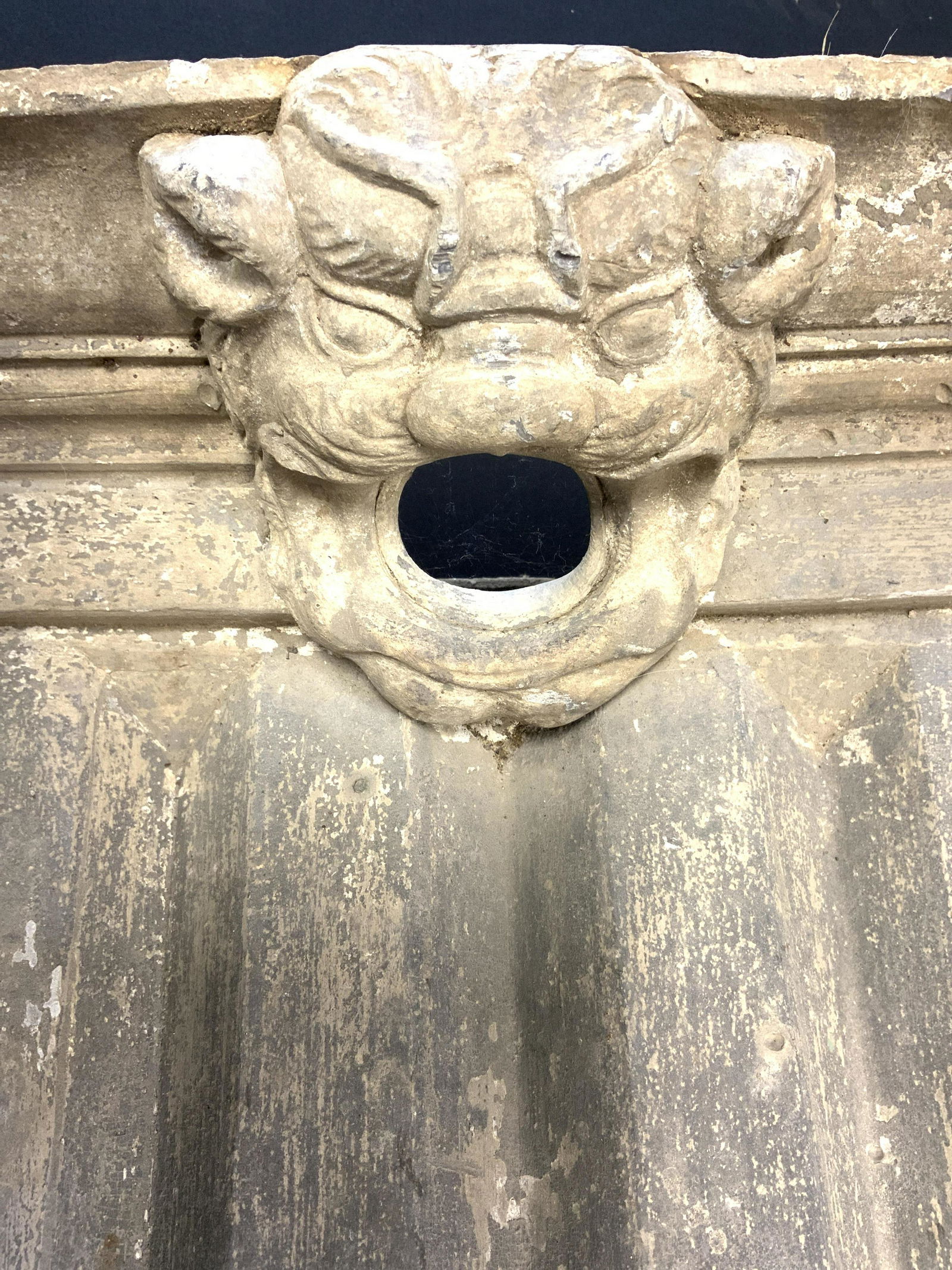 English Downspout Gargoyle Face Martha Stewart Est (1 of 10)