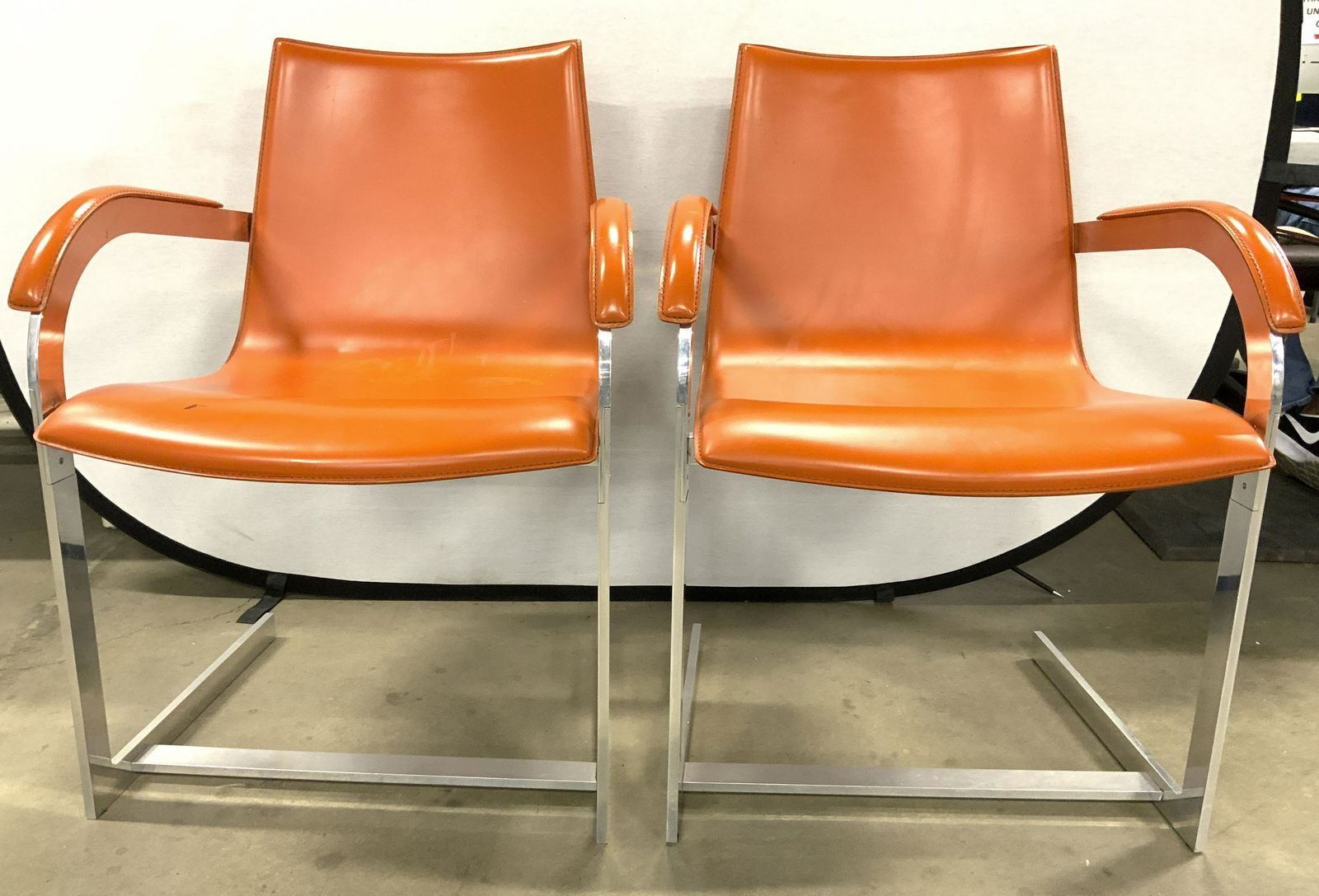 BRNO MIES VAN DER ROHE Pr MCM Armchairs (1 of 10)