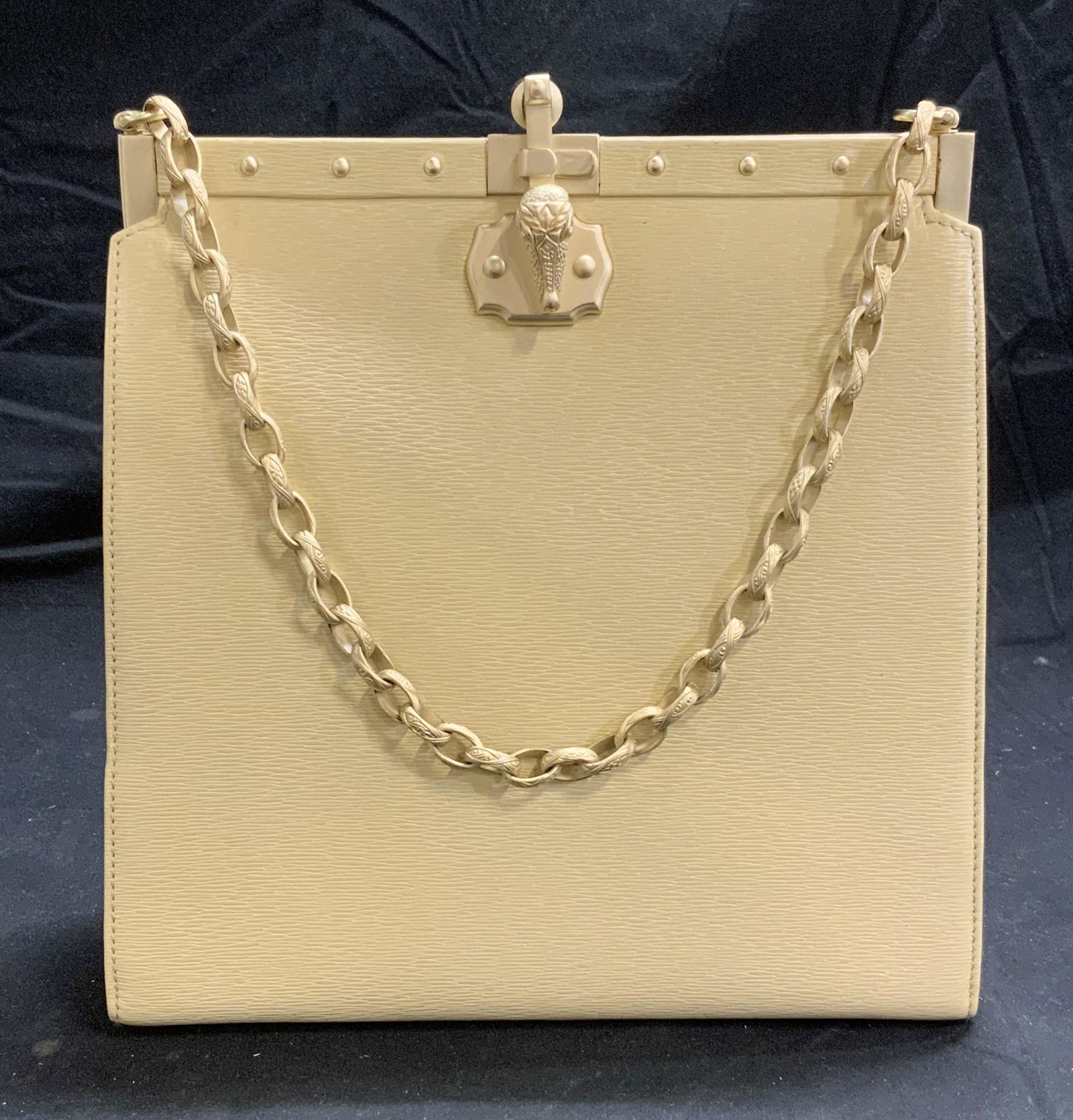KIESELSTEIN CORD Cream Leather Handbag (1 of 12)