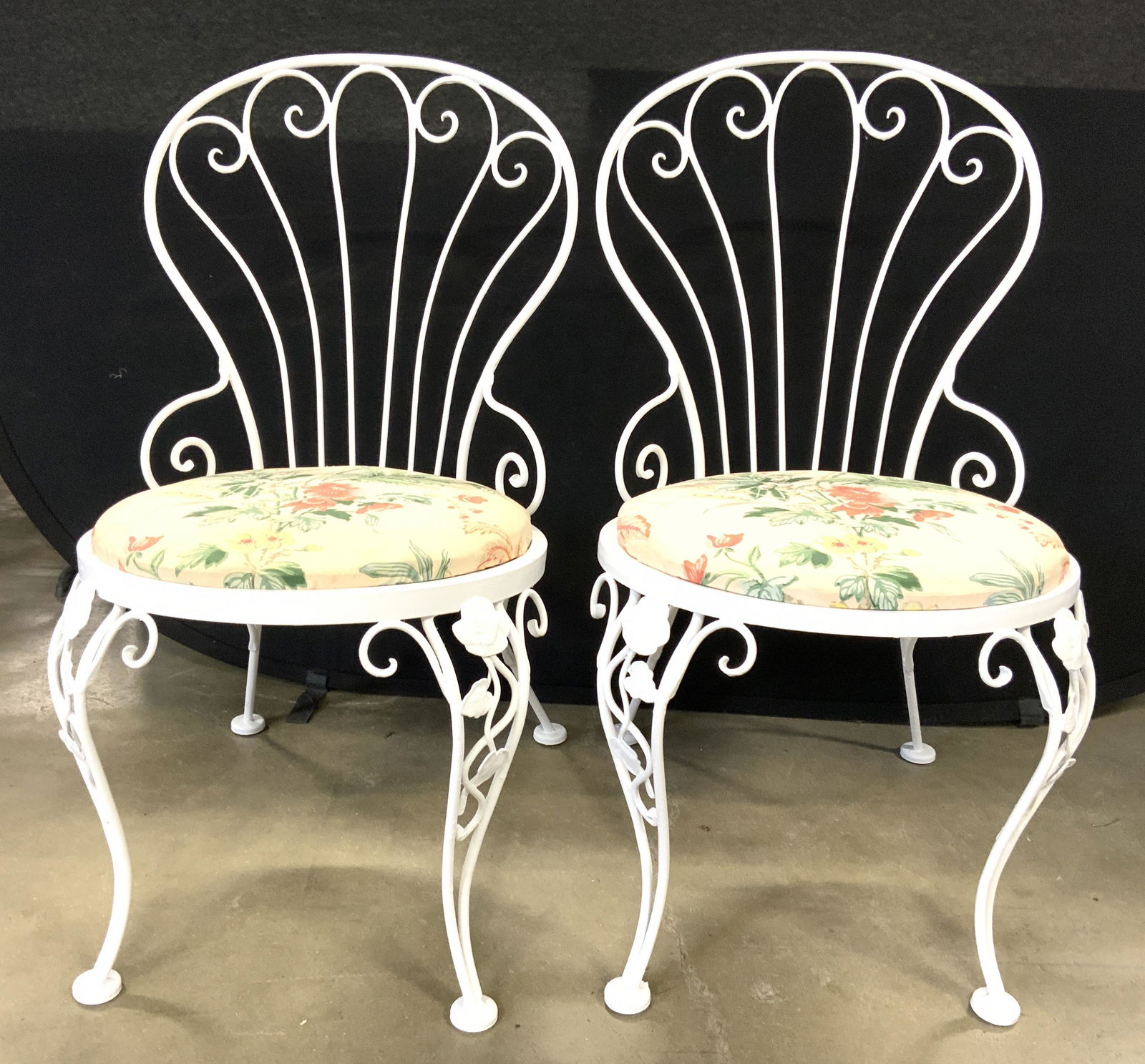 Pair Vintage Iron Ice Cream Parlor Chairs Mar 22, 2023 The Benefit