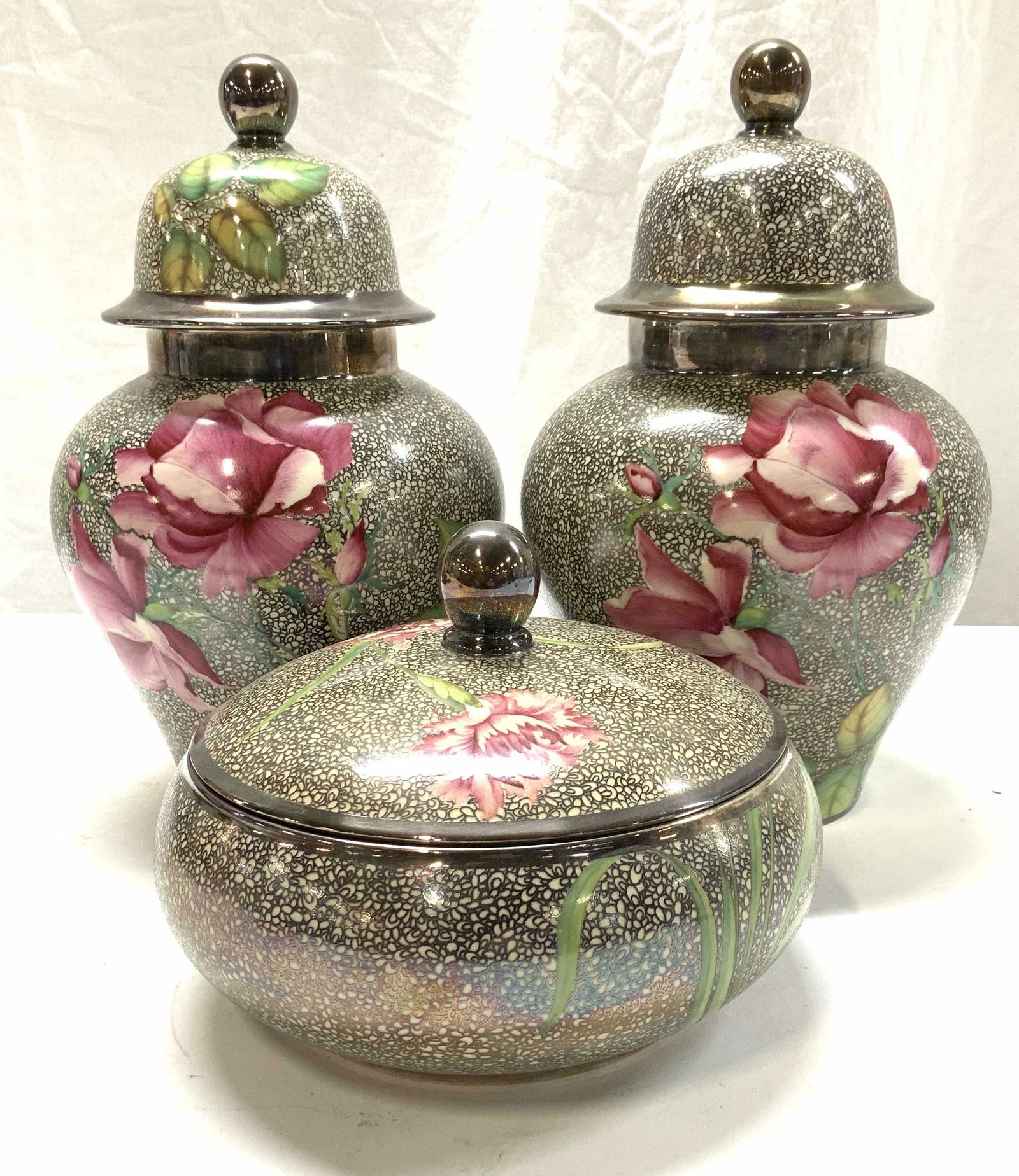 3 pc Set ROSENTHAL Porcelain Vessels, Germany (1 of 9)