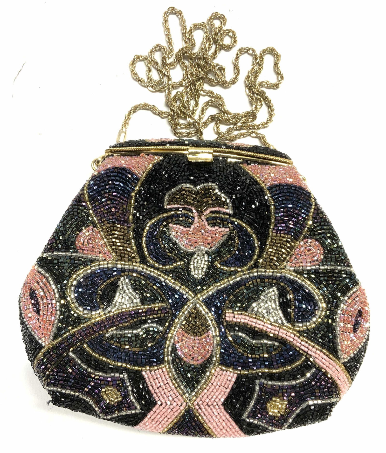 Vintage Beaded Evening Handbag, Clutch (1 of 6)