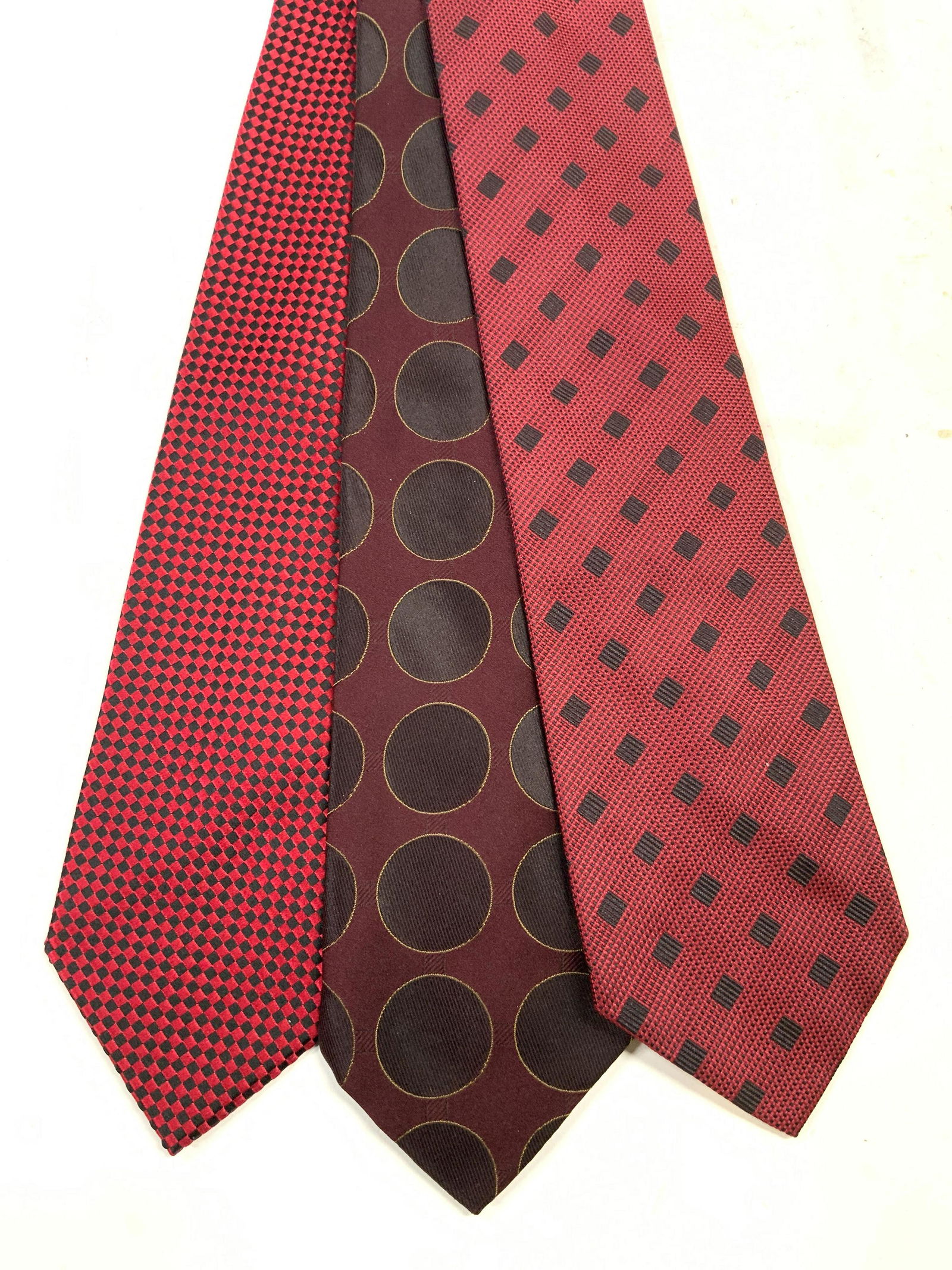 Lot 3 CHARVET Silk Neckties, France (1 of 7)